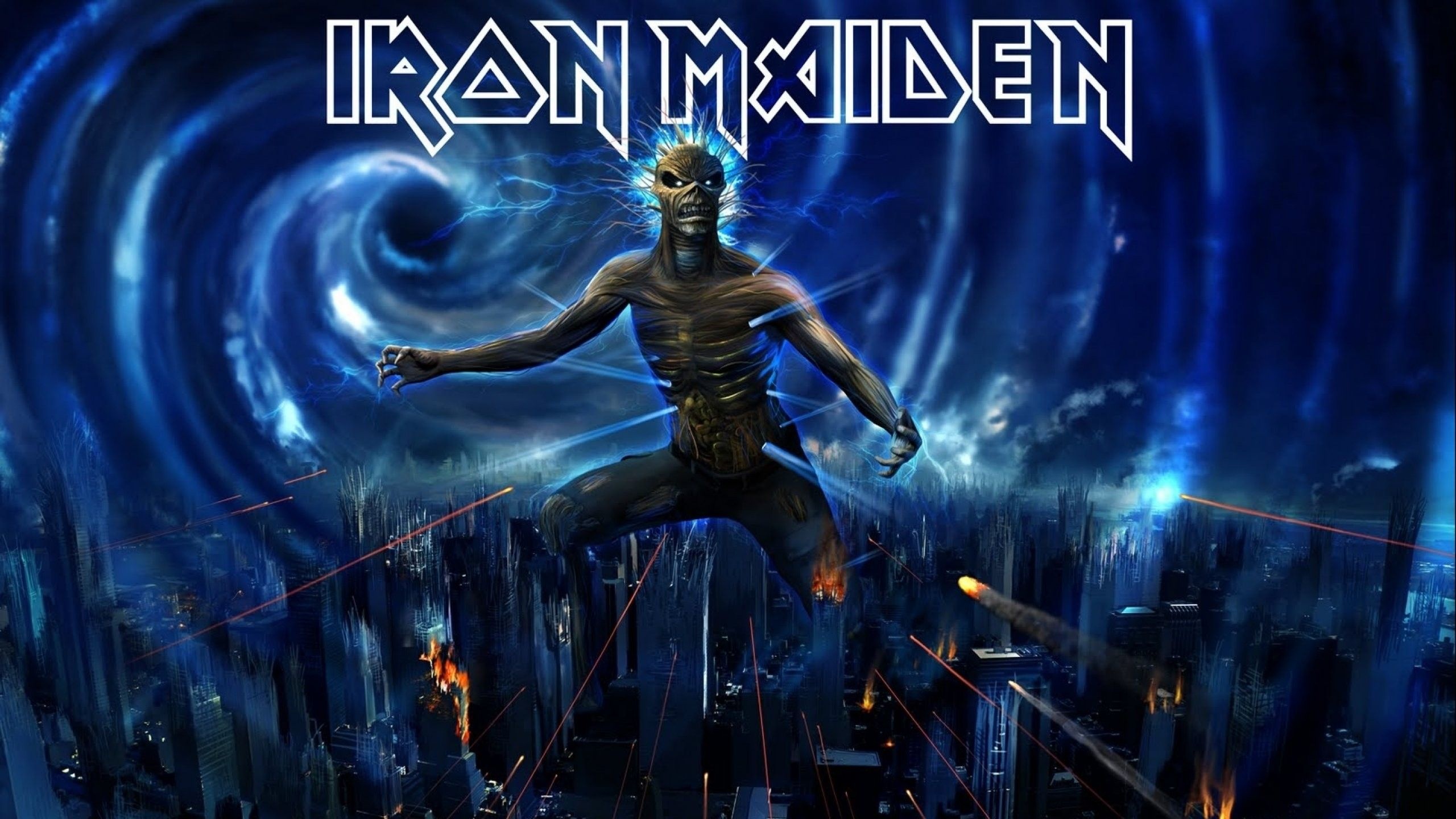 Iron Maiden Band Music, High-quality HD wallpapers, Band's legacy, Metal gods, 2560x1440 HD Desktop