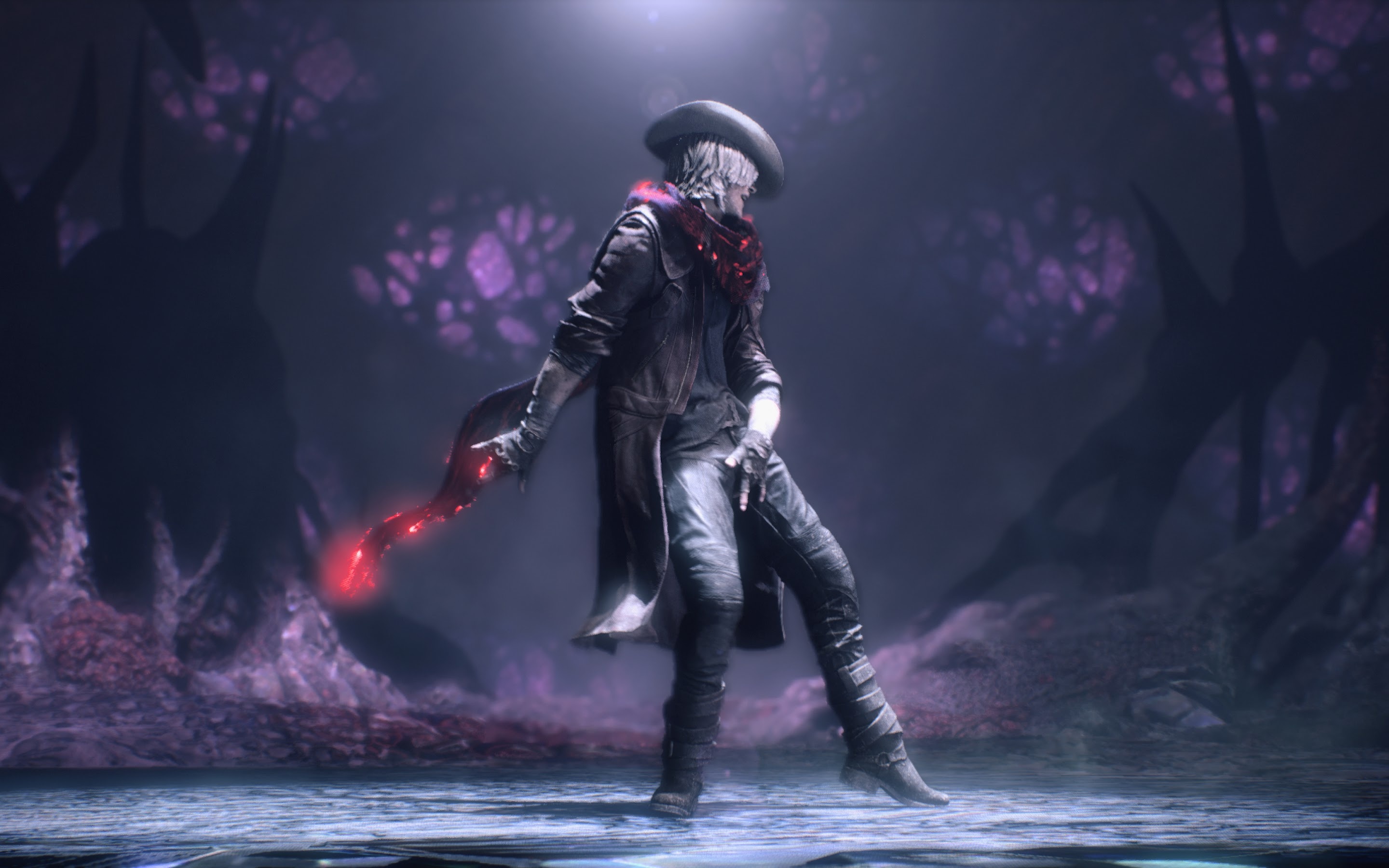 Moonwalk Dance: Dante moonwalking, The main playable character, Devil May Cry, Artwork. 2880x1800 HD Wallpaper.