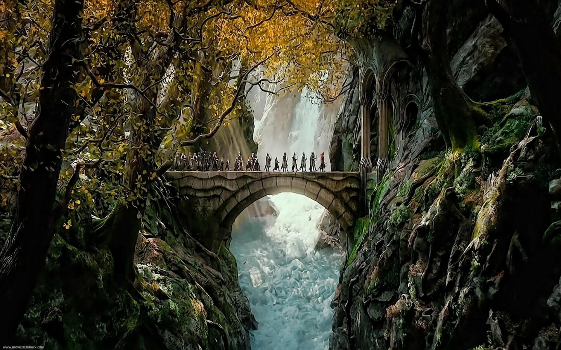 The Lord of the Rings: Middle Earth, Tolkien's epic fantasy. 1920x1200 HD Background.