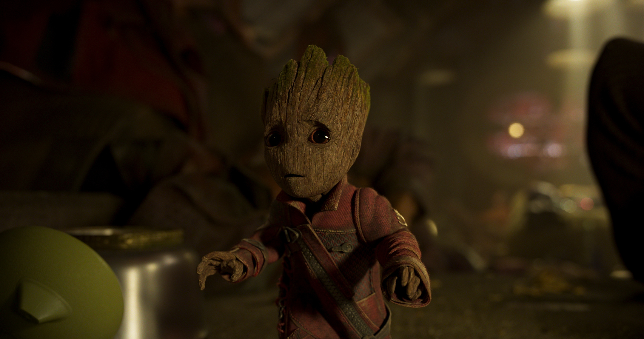 Baby Groot, Guardians of the Galaxy Vol. 2, Adorable character, Marvel wallpaper, 2160x1140 HD Desktop