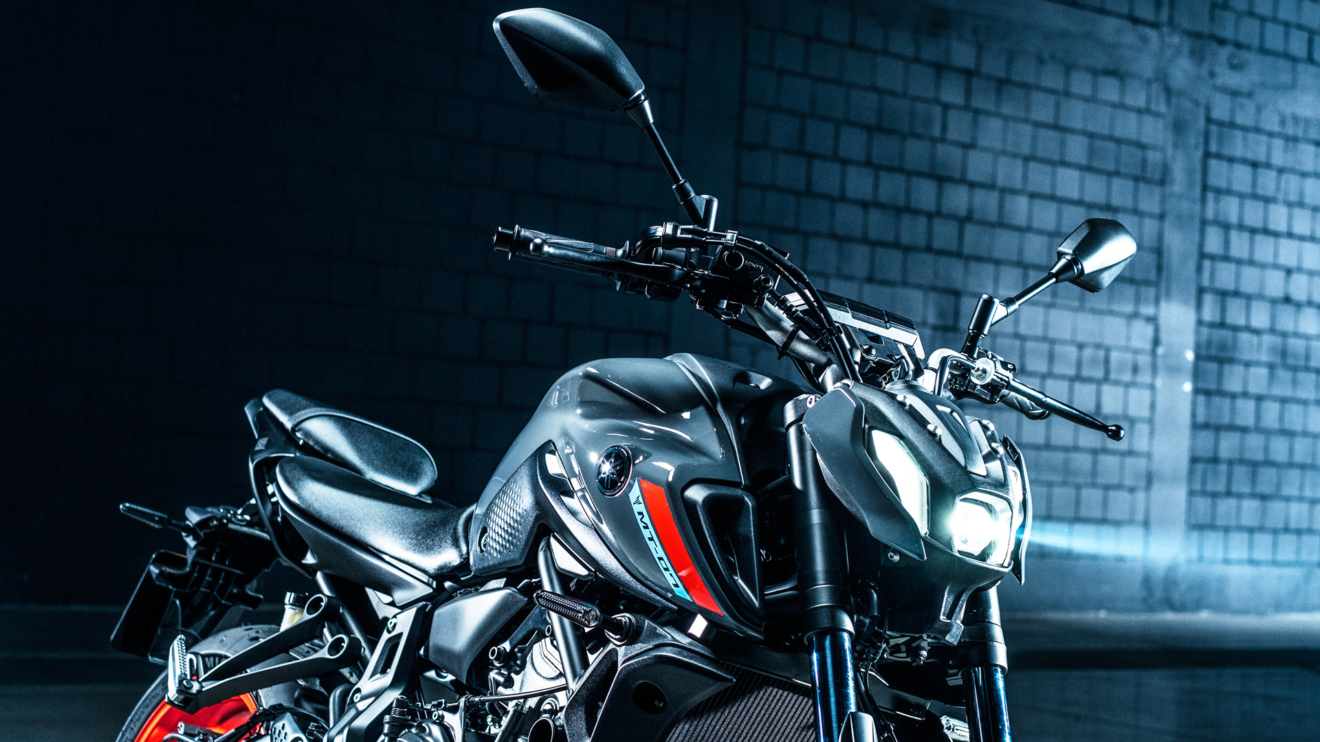 Yamaha MT-07, Thrilling ride, Aggressive styling, Responsive performance, 1920x1080 Full HD Desktop