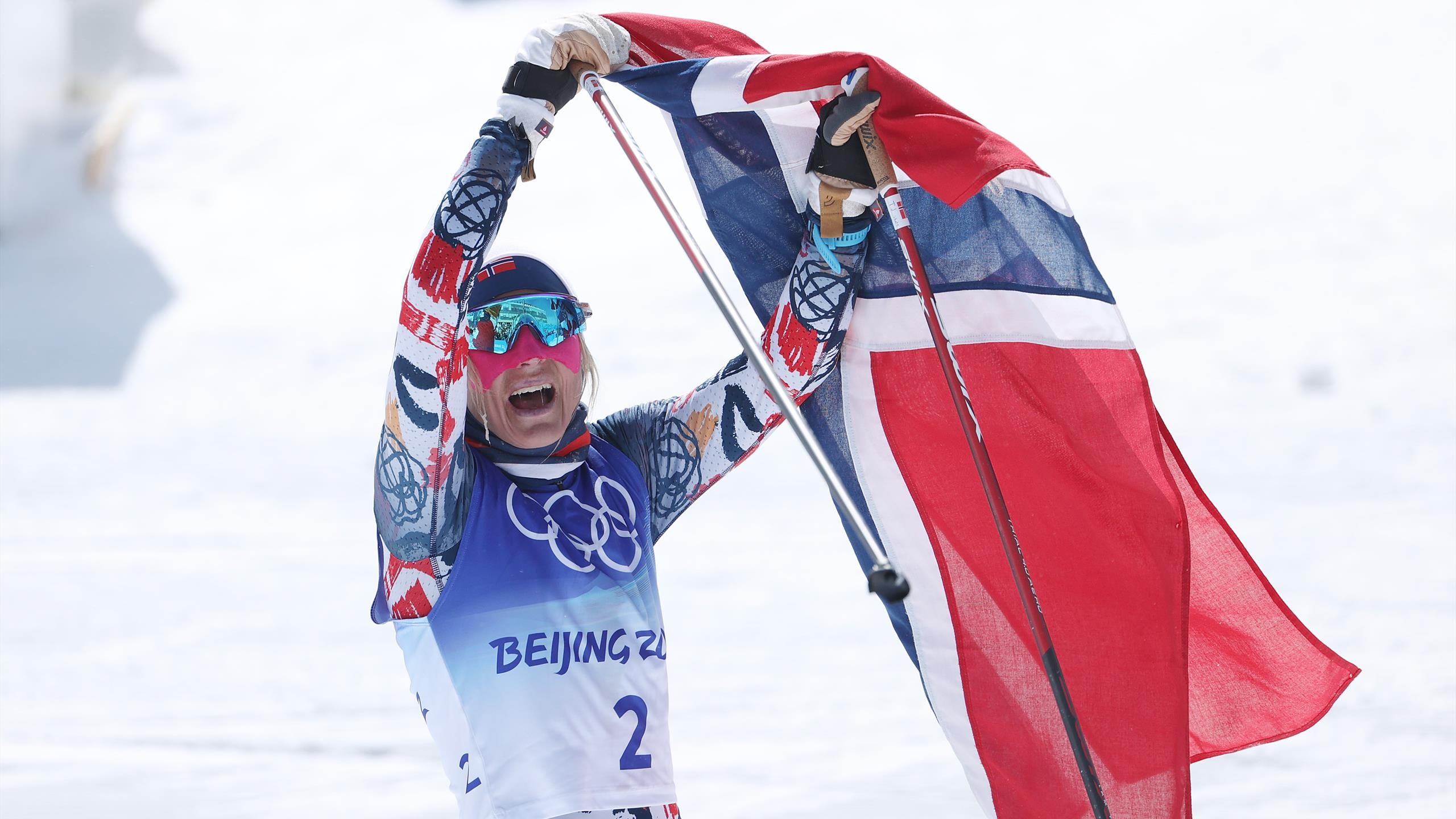 Therese Johaug, Norway's cross country skier, 2560x1440 HD Desktop