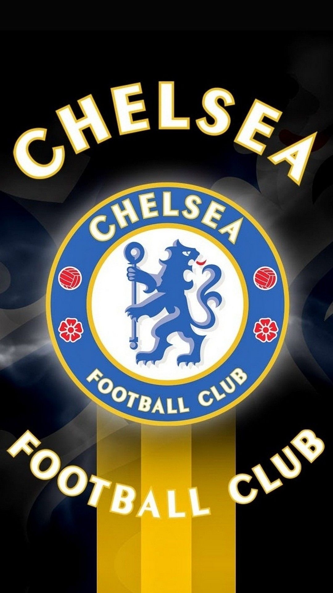 Chelsea: One of the biggest clubs in the English top flight. 1080x1920 Full HD Background.