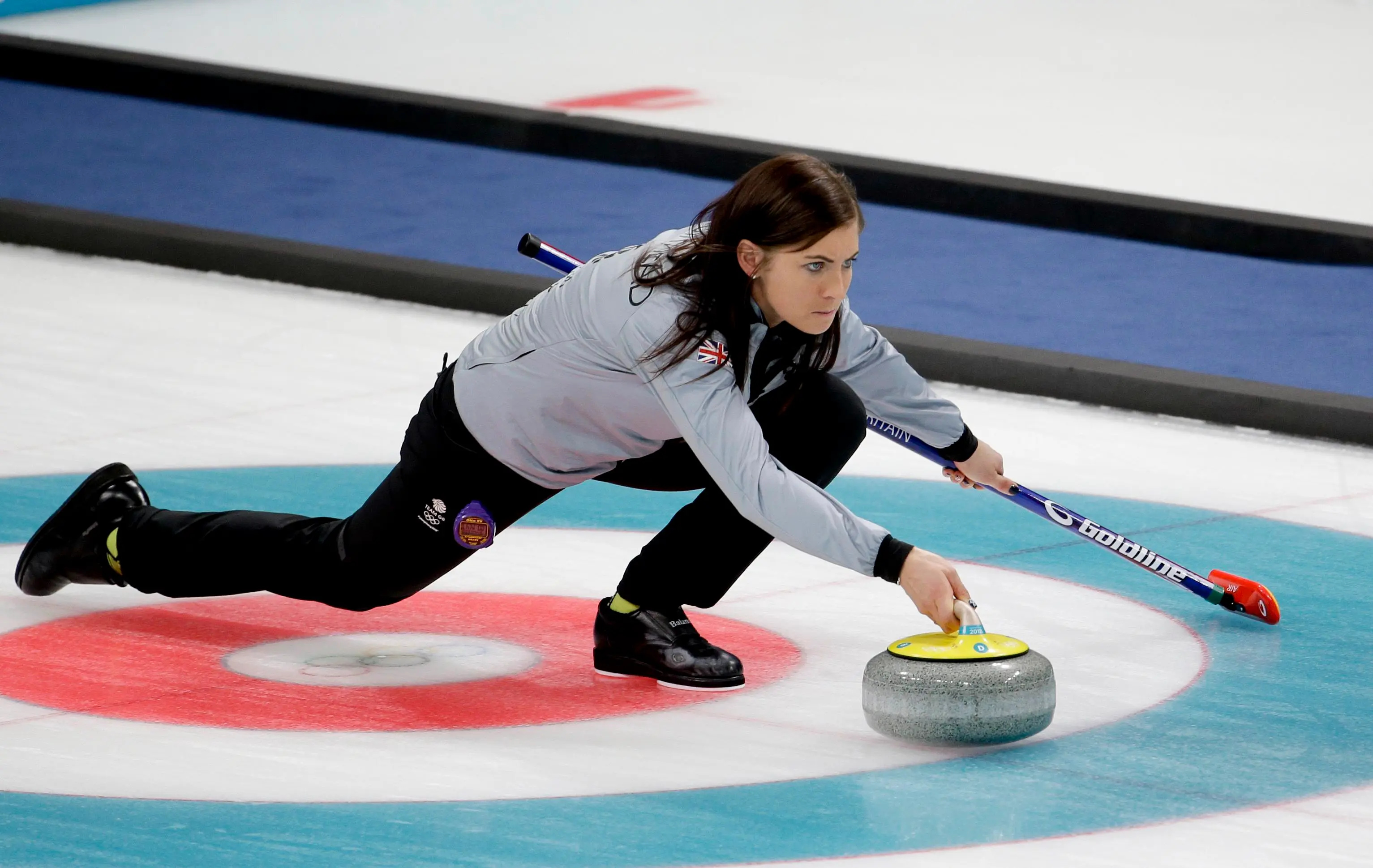 Curling: Eve Muirhead, The 2022 Beijing Winter Olympic Games Champion. 3070x1940 HD Wallpaper.