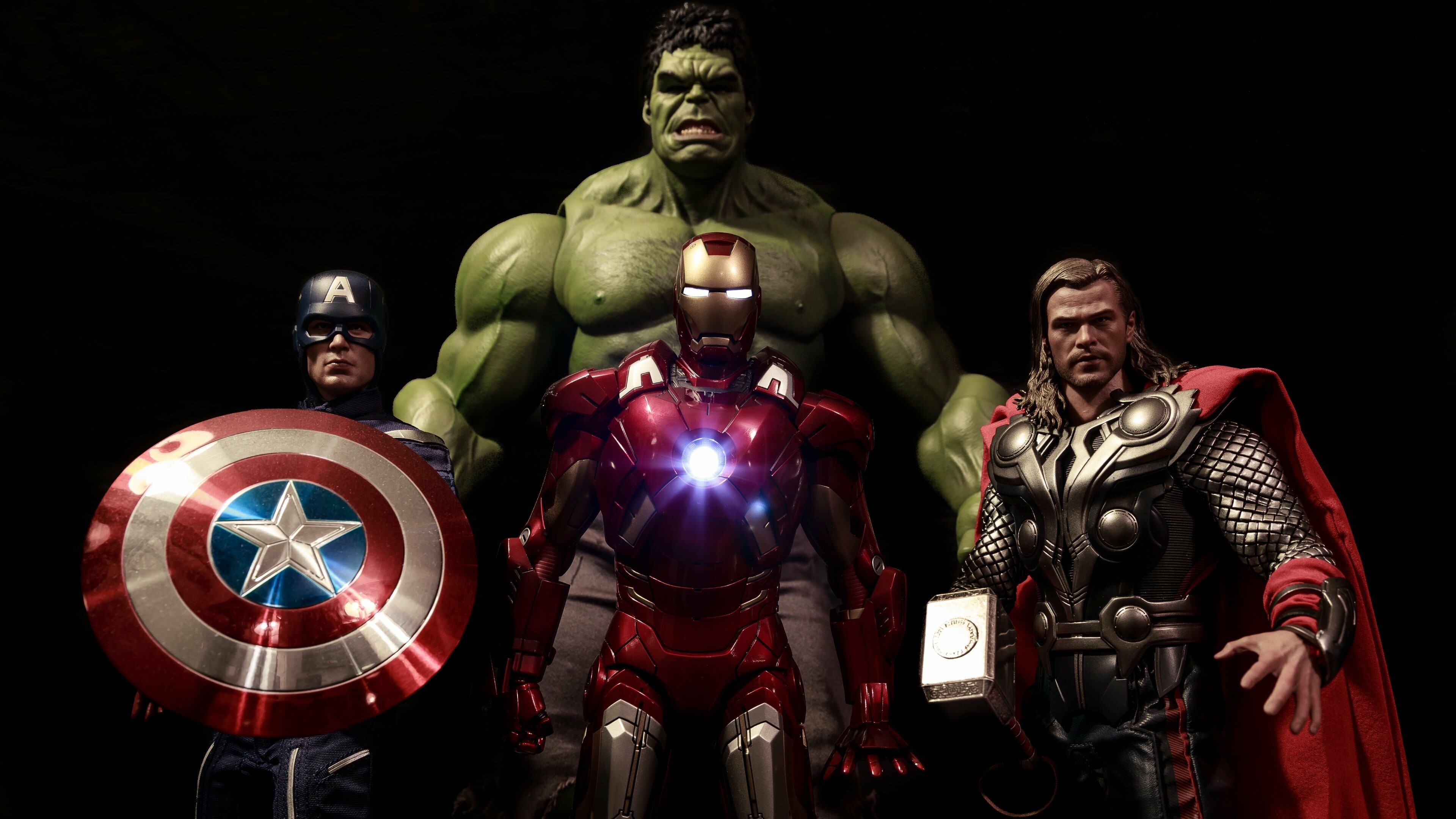 Avengers: The 11th film in the Marvel Cinematic Universe, Written and directed by Joss Whedon. 3840x2160 4K Wallpaper.
