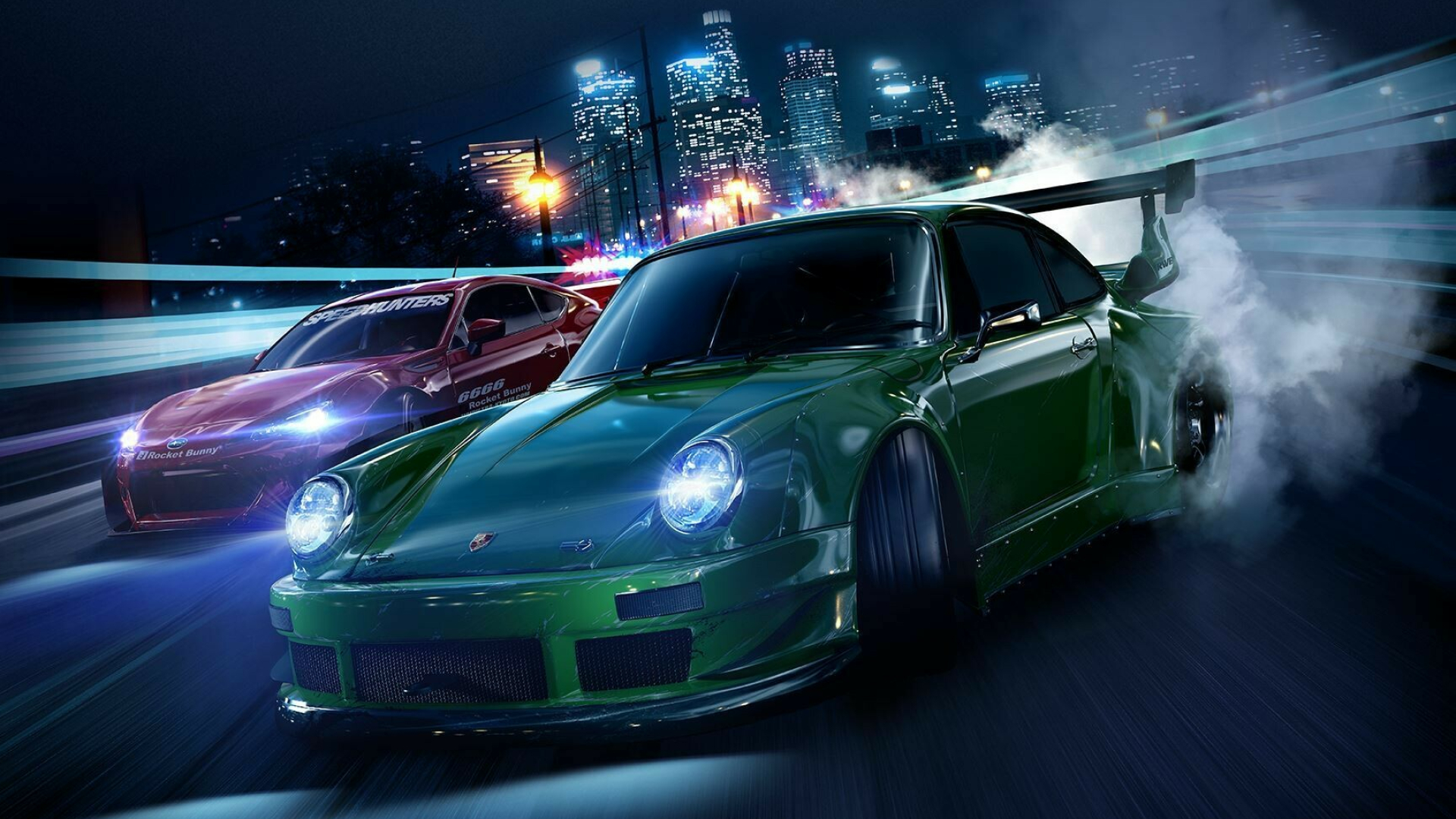 Need for Speed: NFS, Racing game, published by Electronic Arts. 1920x1080 Full HD Background.