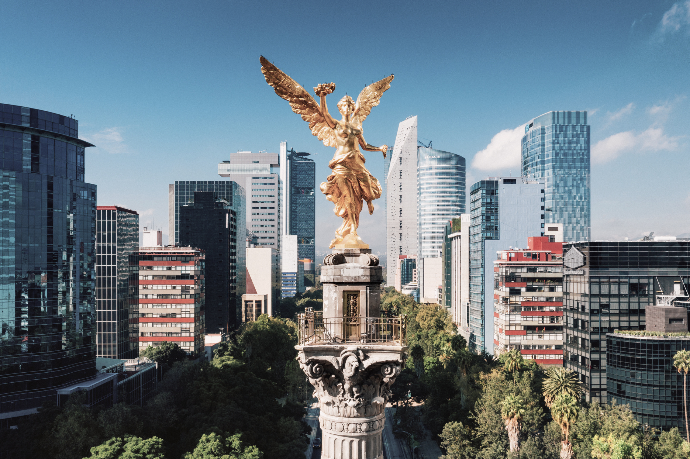 Mexico City Skyline, Travels, Deptreg, 2330x1550 HD Desktop