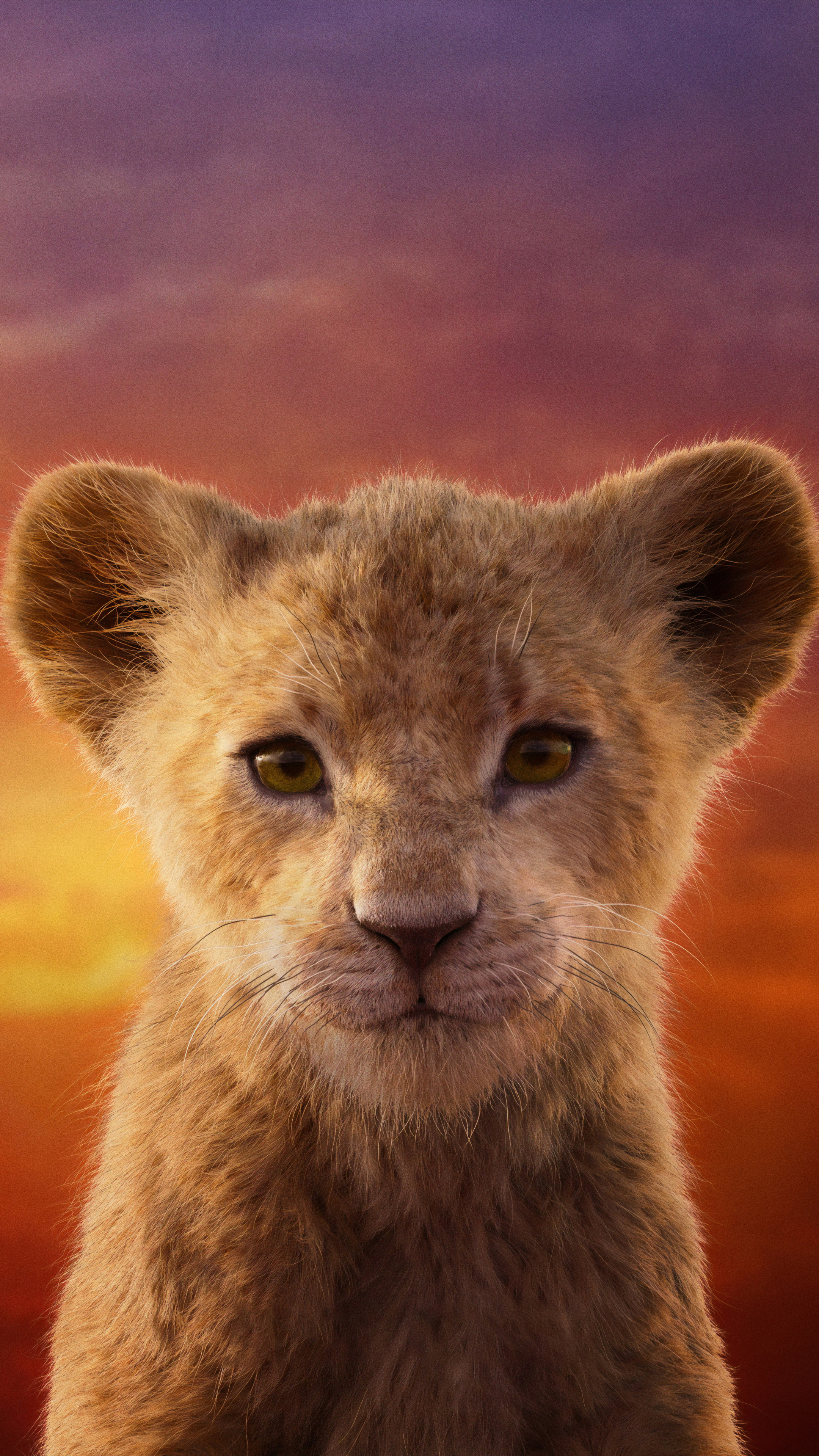 The Lion King, Shahadi Wright Joseph as Nala, Stunning 4K imagery, Iconic characters, 2160x3840 4K Handy
