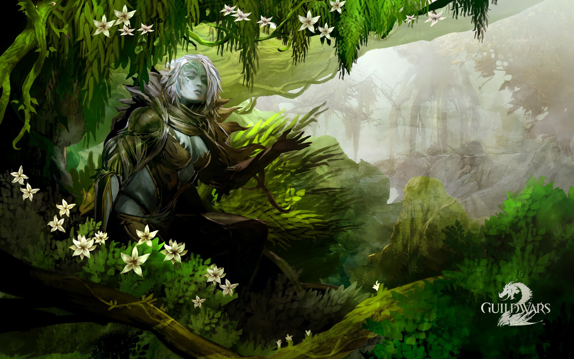 Guild Wars: A cooperative role-playing component, ArenaNet. 1920x1200 HD Wallpaper.
