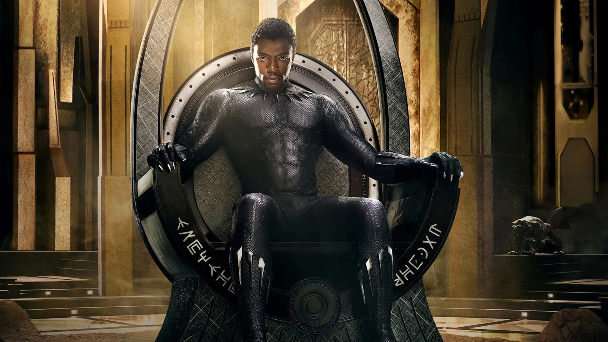 Black Panther movie, 4K resolution, We love movies, Cinematic experience, 2050x1160 HD Desktop