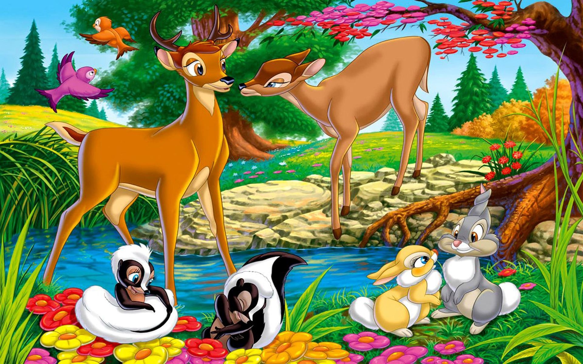 Bambi, Disney wallpapers, Disney backgrounds, 1920x1200 HD Desktop