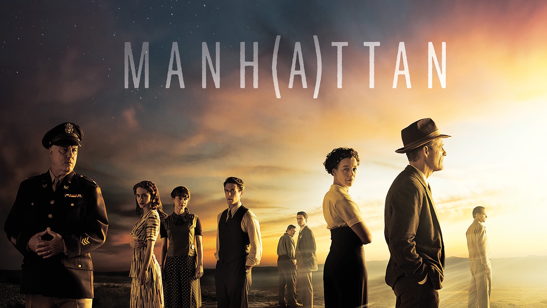Manhattan, Stream seasons 1 and 2 online, Captivating TV series, Power struggles during the Manhattan Project, 1920x1080 Full HD Desktop