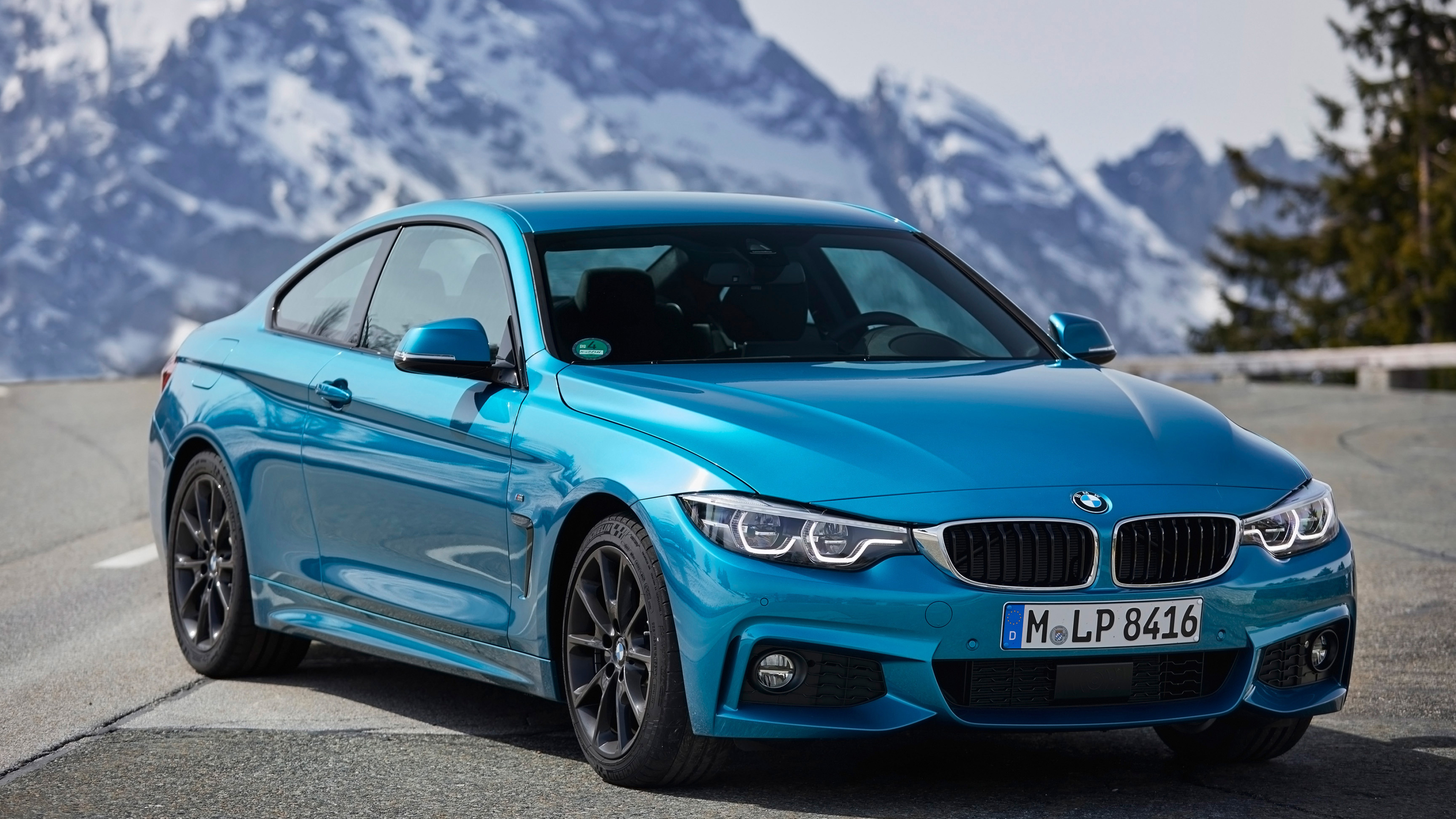 Free download 2018 BMW 4 Series Coupe, HD wallpaper, 3840x2160 4K Desktop