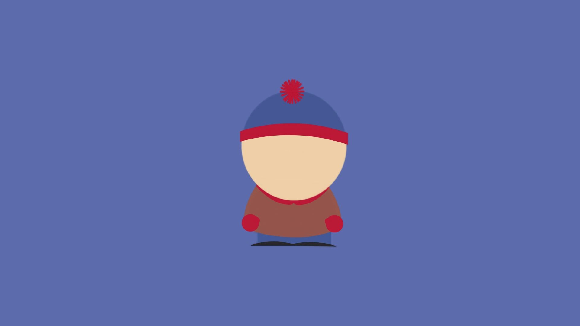 South Park: Stan Marsh, portrayed as the everyman of the group. 1920x1080 Full HD Background.