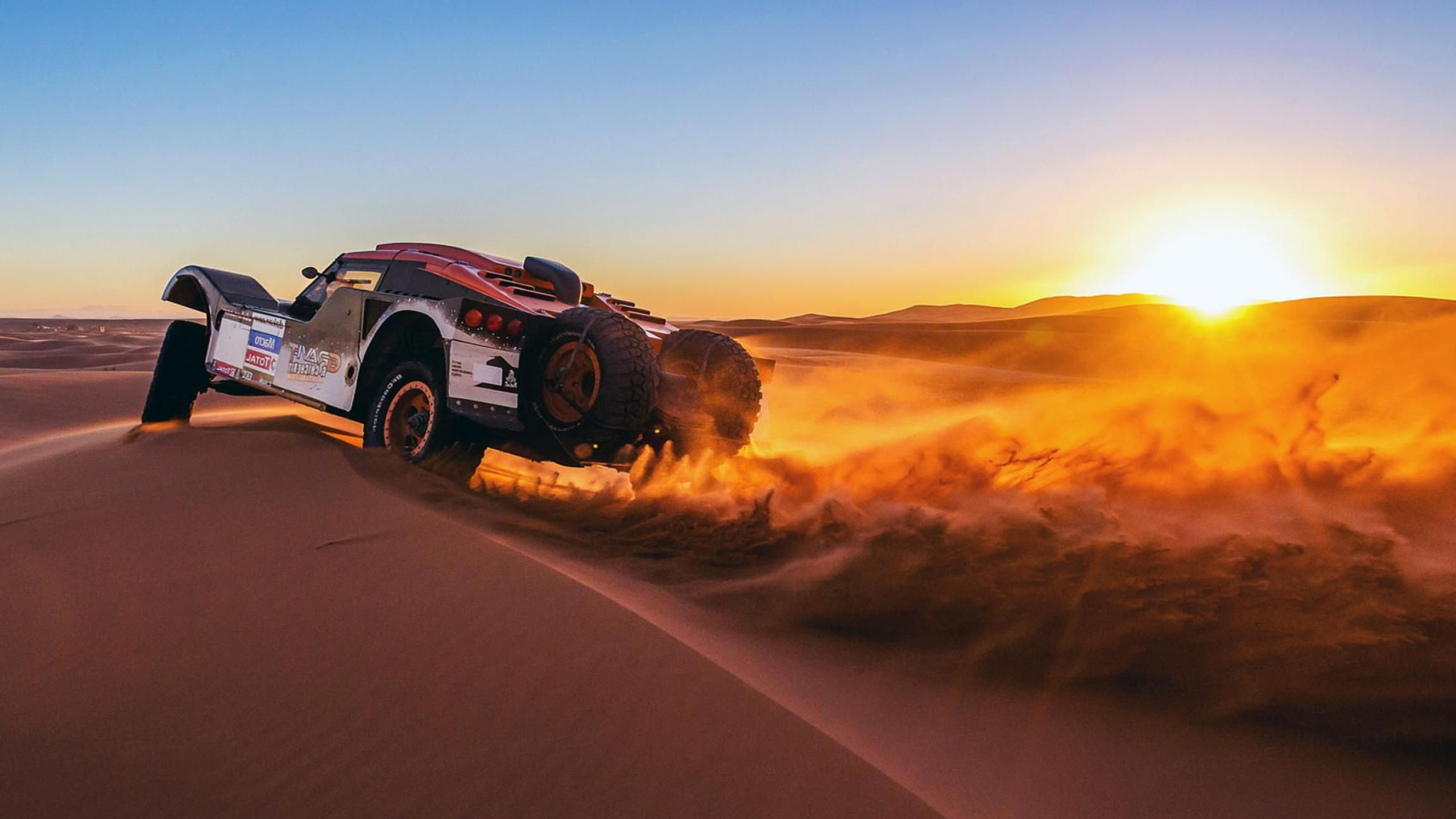 Dakar Rally: Dune buggies, Sand rails, Thousands of miles of harsh terrain. 2560x1440 HD Wallpaper.