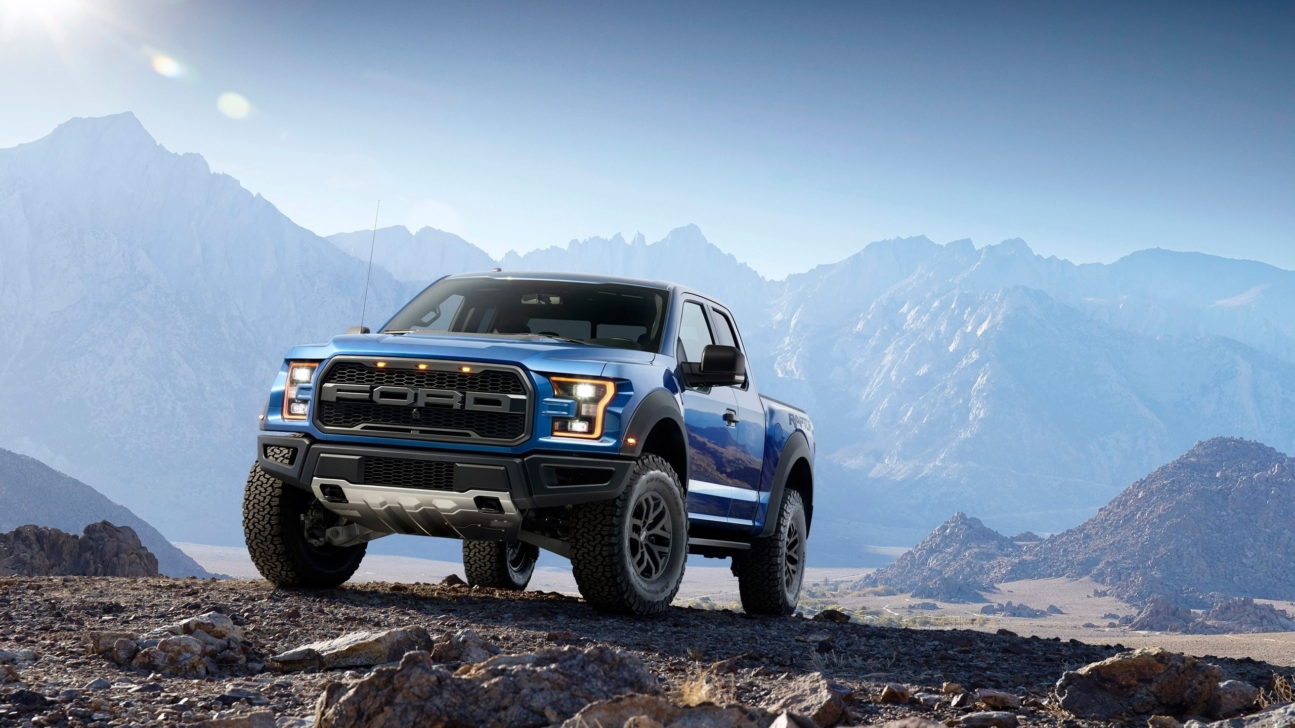 Ford F-150, Raptor truck, Off-roading adventure, 2560x1440 HD Desktop