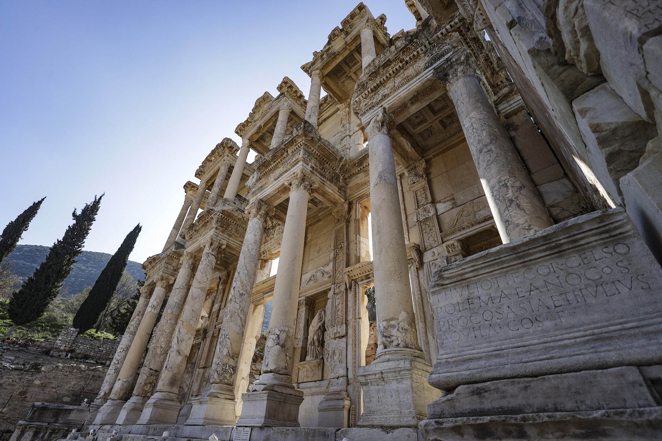 Ancient Ephesus, World heritage, Turkish history, Daily Sabah, 2200x1470 HD Desktop