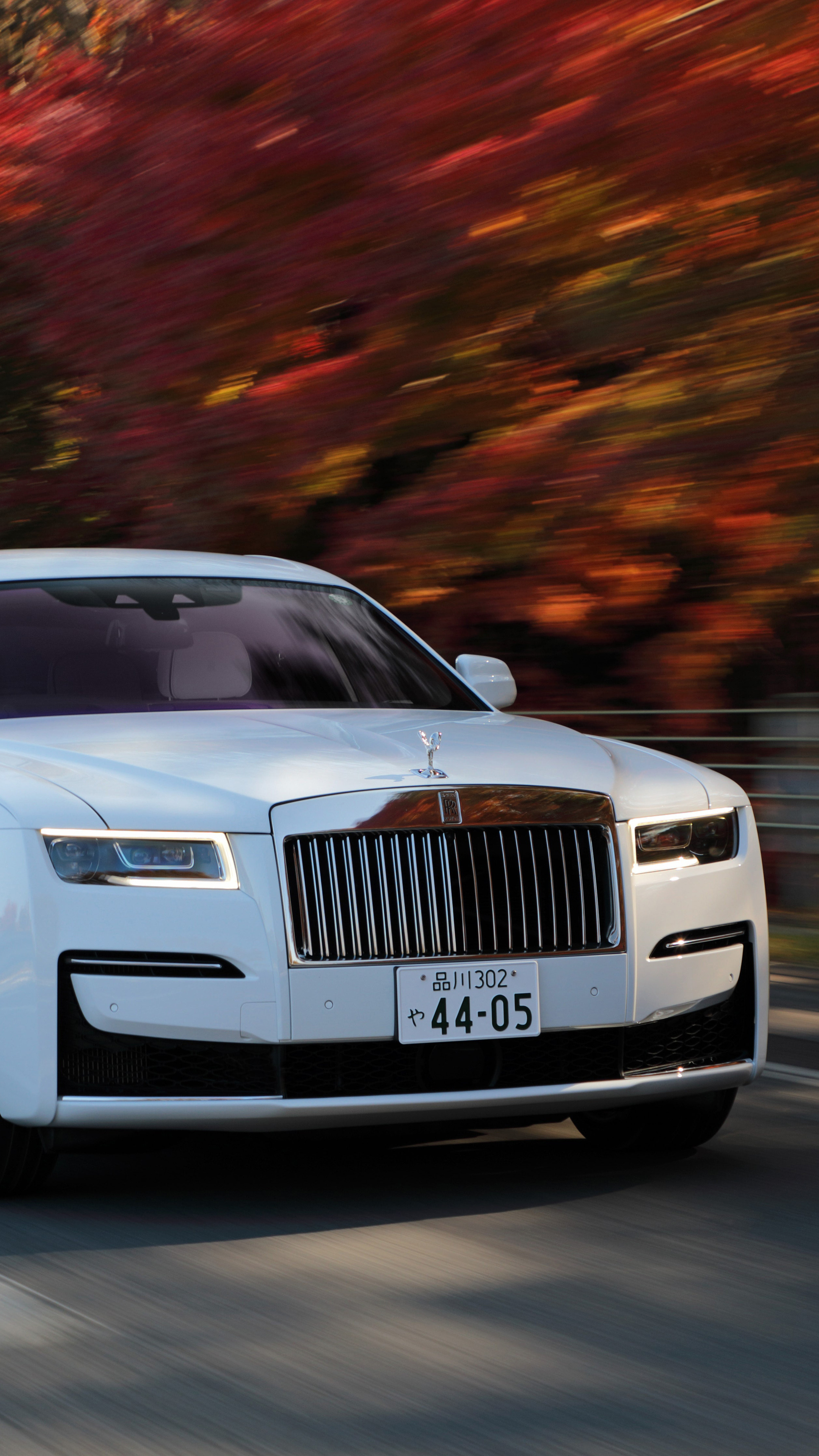 Rolls-Royce Ghost, Luxurious elegance, Sony Xperia display, Stunning visuals, 2160x3840 4K Phone