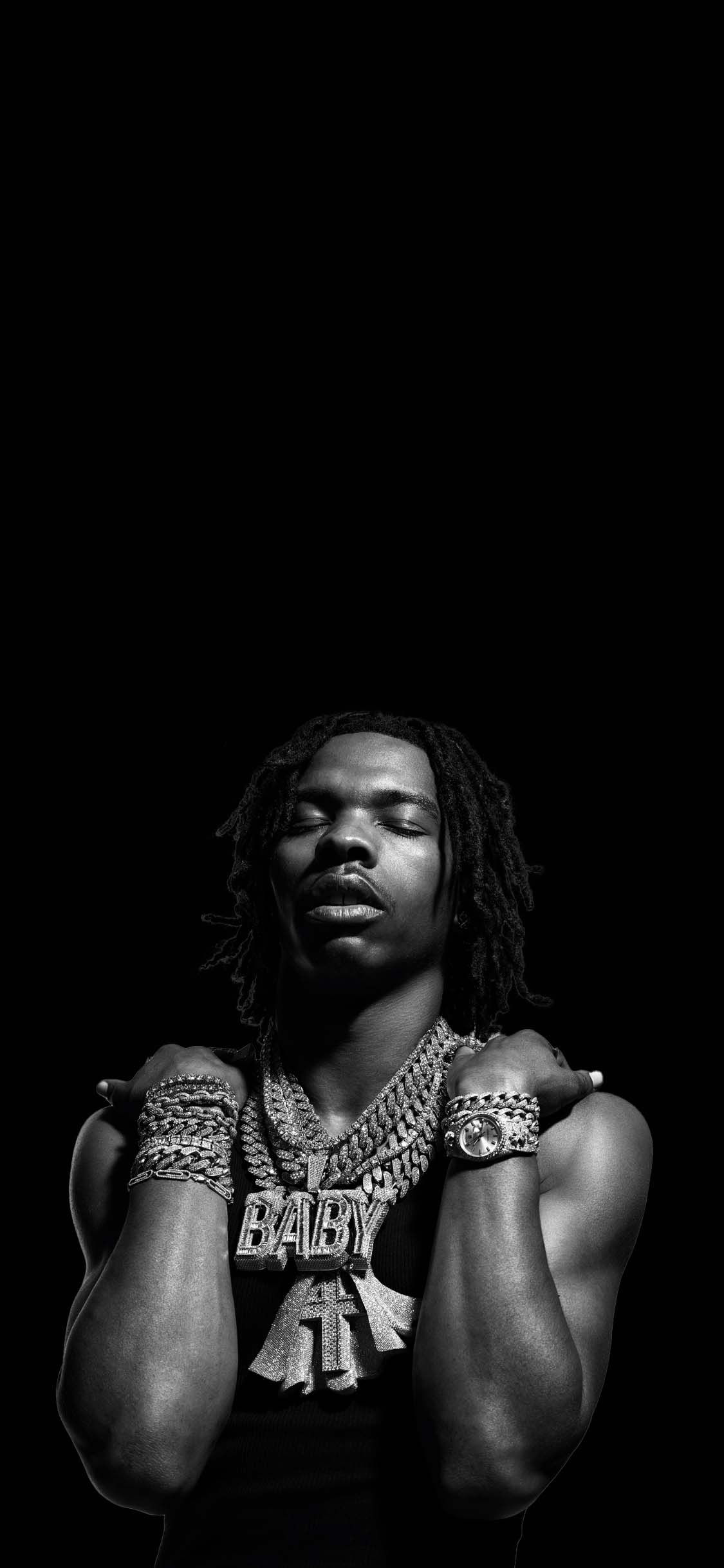 Lil Baby, iPhone X wallpapers, Trendy aesthetics, Rapper's style, 1130x2440 HD Handy