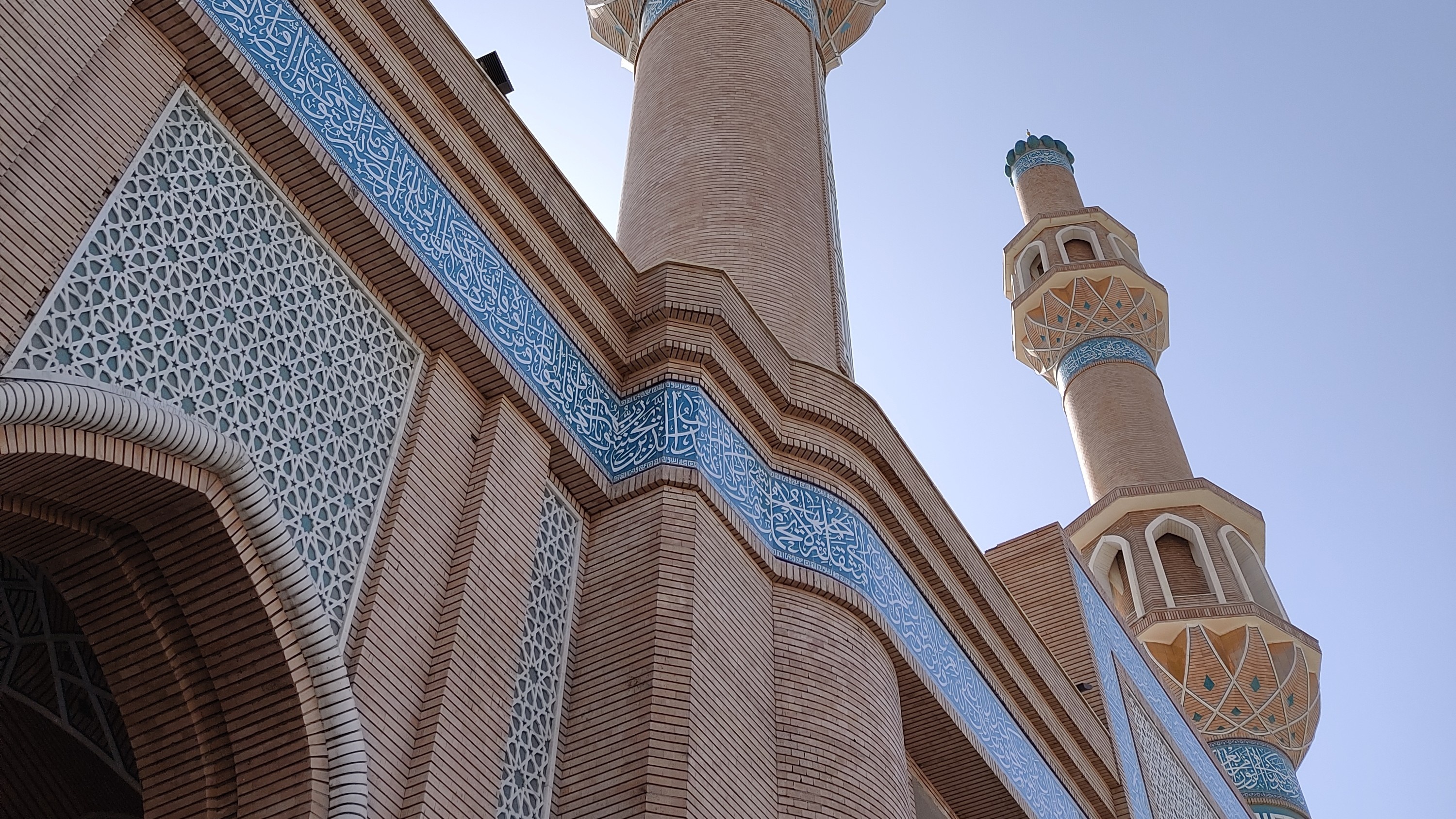 Al Sahla Mosque wallpaper, Iraq landmarks, Islamic architecture, 3000x1690 HD Desktop