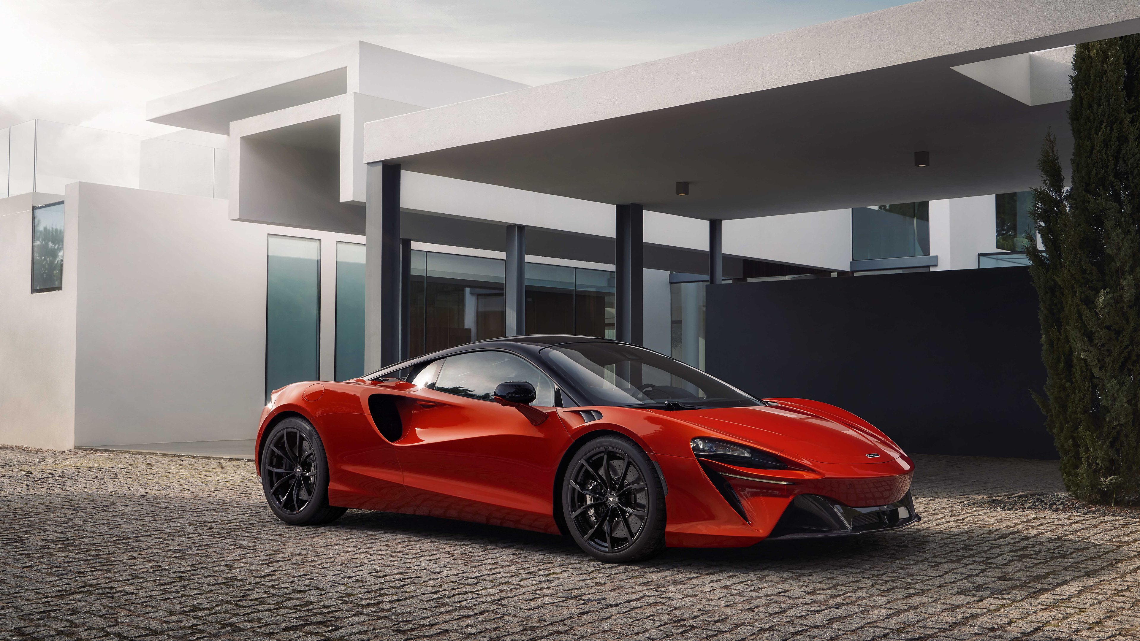 McLaren Artura, Supercars 2022 wallpapers, 3840x2160 4K Desktop