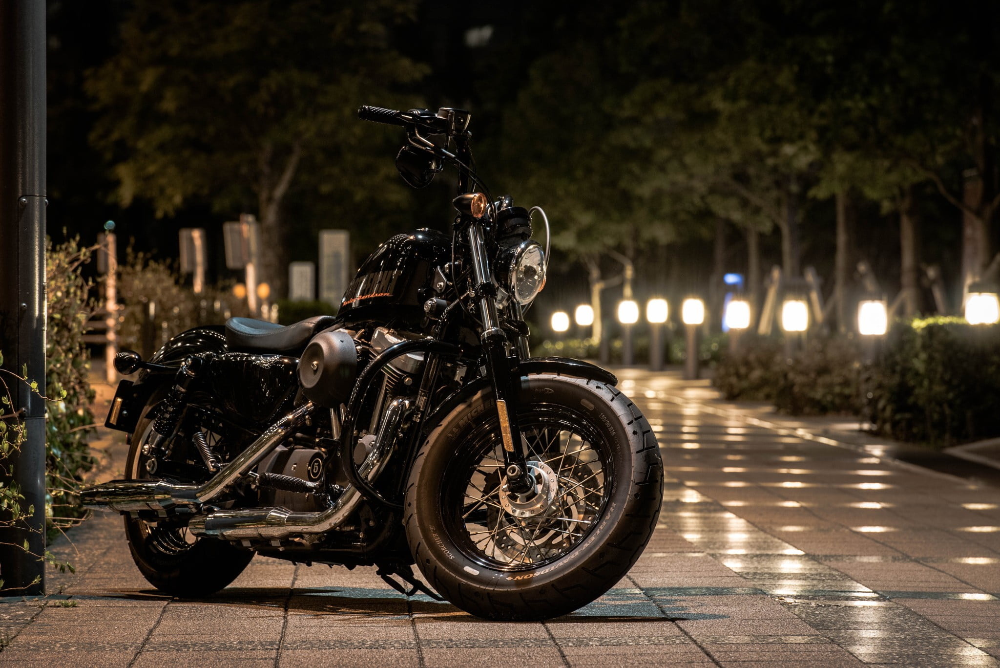 Harley-Davidson, Classic motorcycle, Heavy metal beauty, Customized masterpiece, 2050x1370 HD Desktop