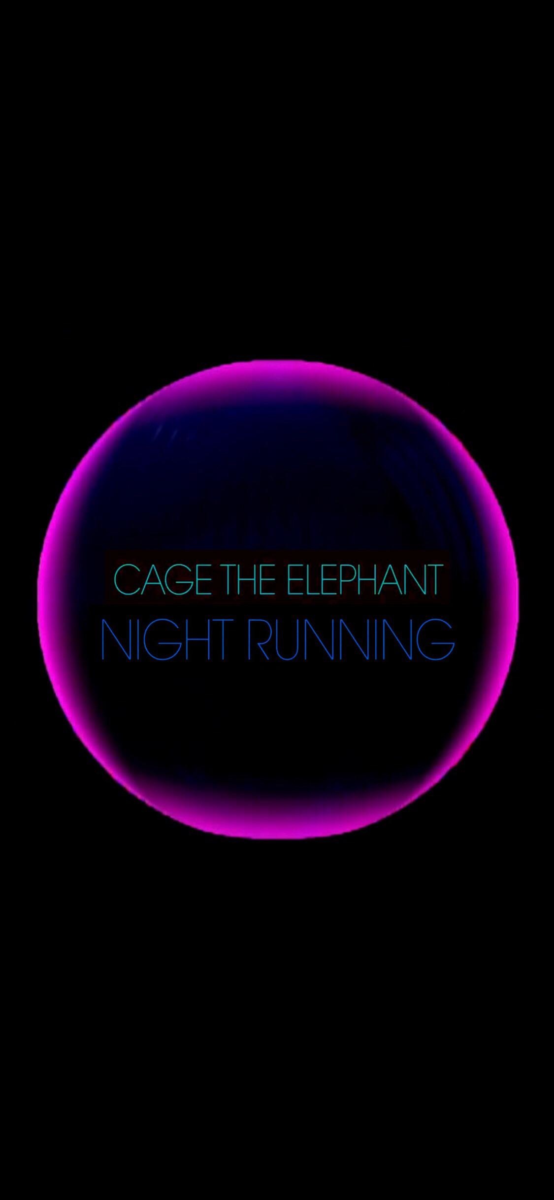 Cage The Elephant, Band members, Music performance, Colorful stage lights, 1130x2440 HD Phone