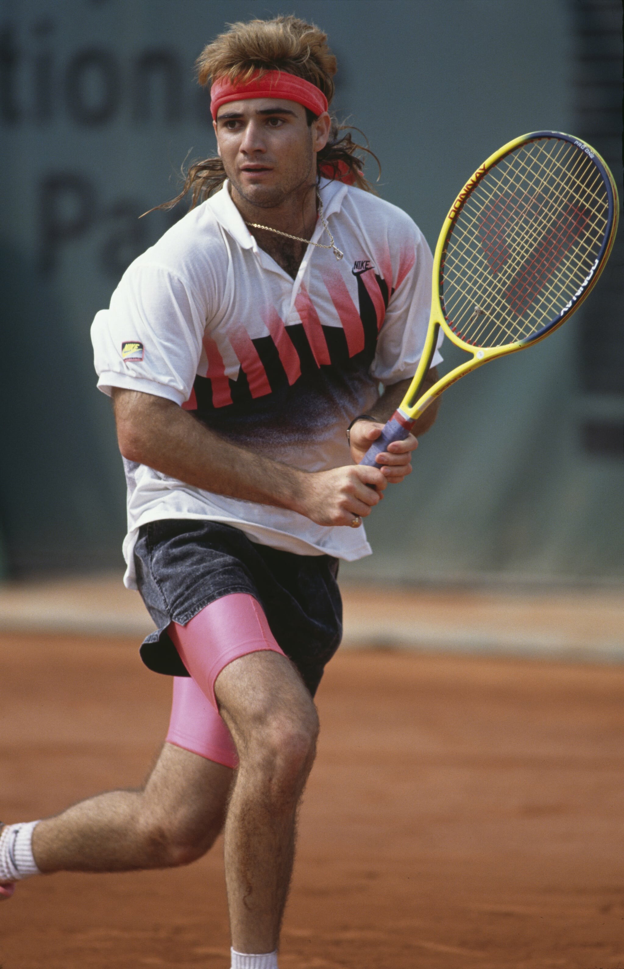 Andre Agassi: An eight-time major champion and an Olympic gold medalist. 2050x3190 HD Wallpaper.