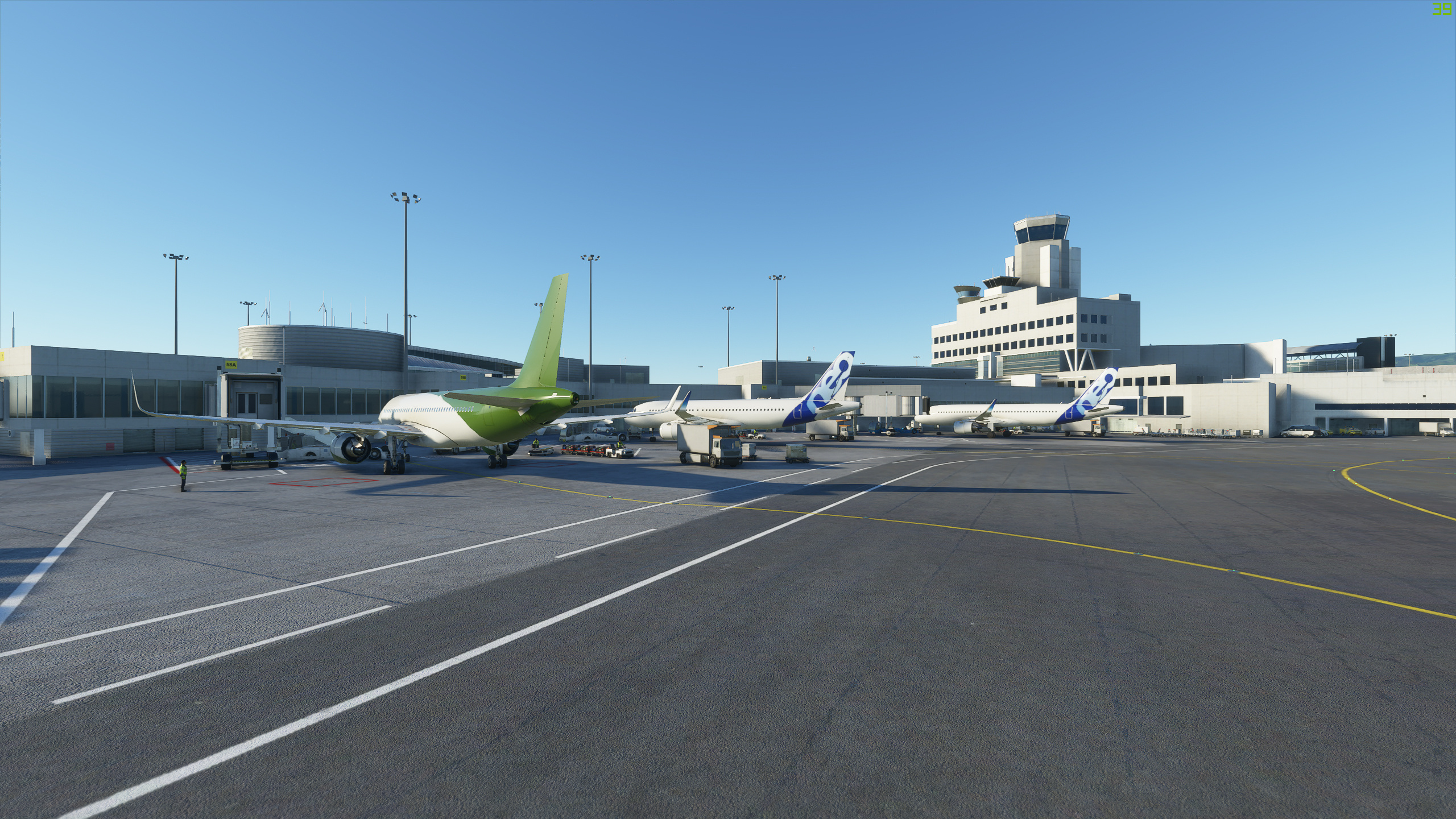 Adolfo Suarez Madrid-Barajas Airport, Better airports, 2560x1440 HD Desktop