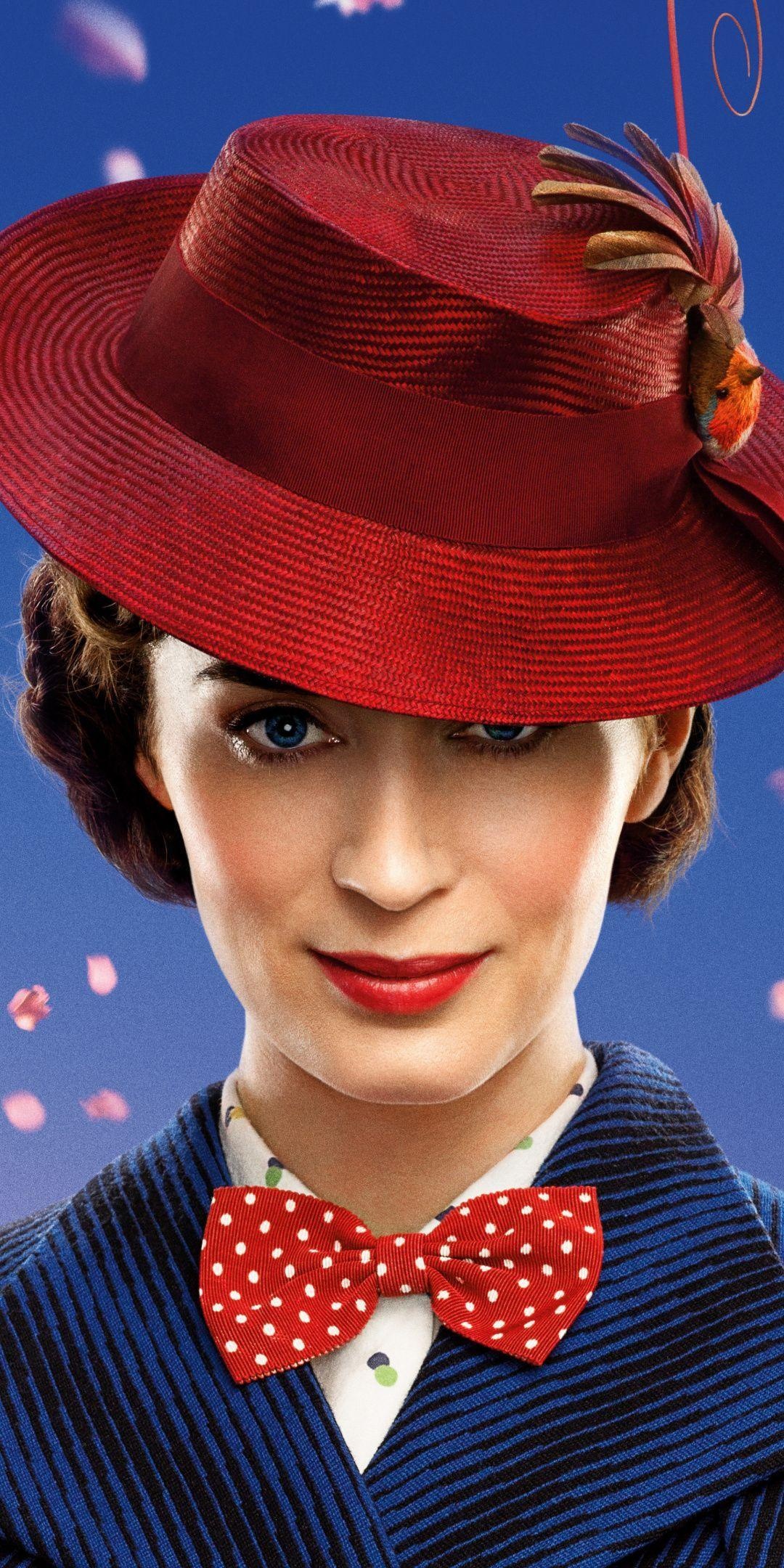 Mary Poppins Returns, 2018 Movie, Magical nanny, HD wallpapers, 1080x2160 HD Handy