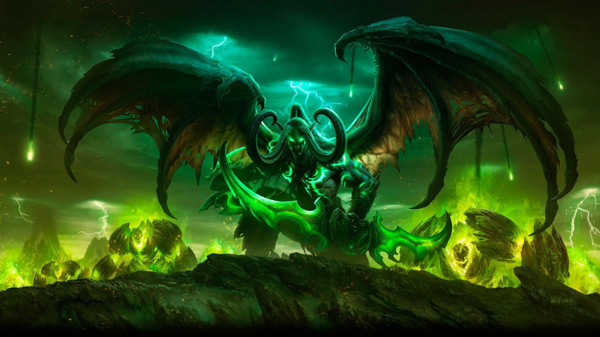 WoW franchise, Iconic myths, Azeroth landscapes, Online quests, Fantasy worlds, 1920x1080 Full HD Desktop