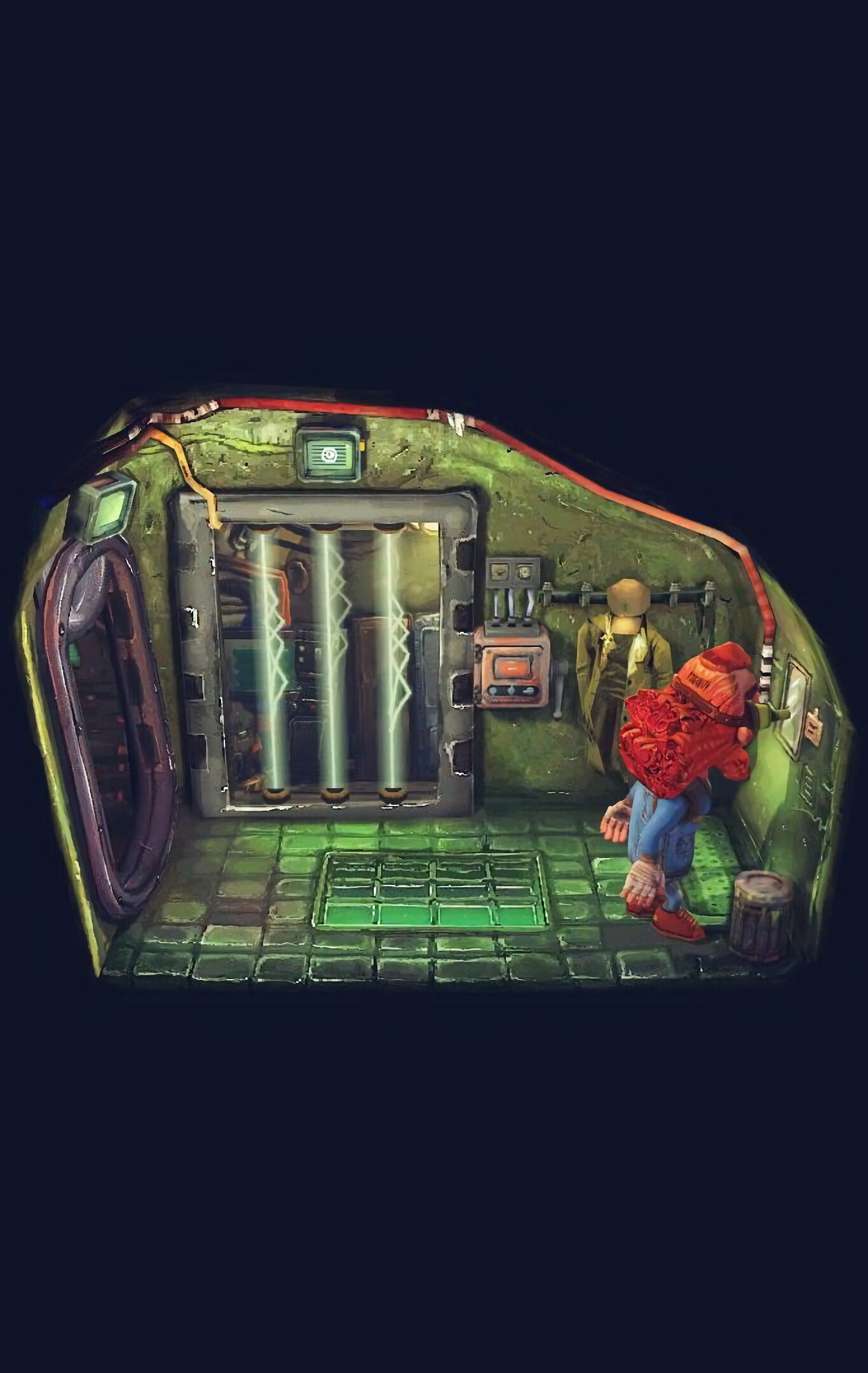 Mechanic 8230 (Game): The first Act takes place in the rusted city of Ilgrot, under the rule of an artificial intelligence. 1370x2160 HD Background.
