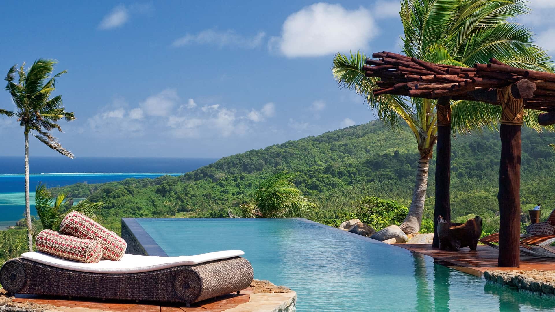 Luxury travel destination, Laucala Island paradise, Unforgettable vacations, Ultimate indulgence, 1920x1080 Full HD Desktop