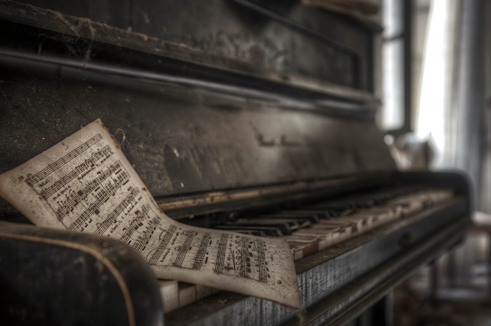 Piano: An Old Musical Instrument, Keyboard Family, Musical Notes. 1920x1280 HD Wallpaper.