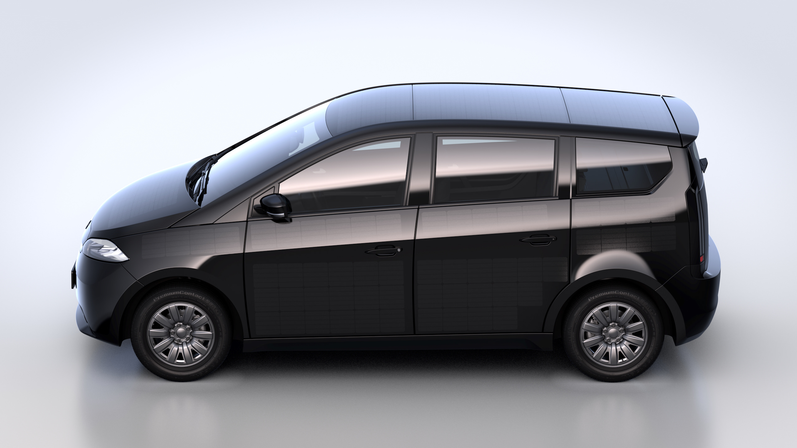 Sono Motors, Sion solar car, Self-charging technology, Car-sharing potential, 2560x1440 HD Desktop