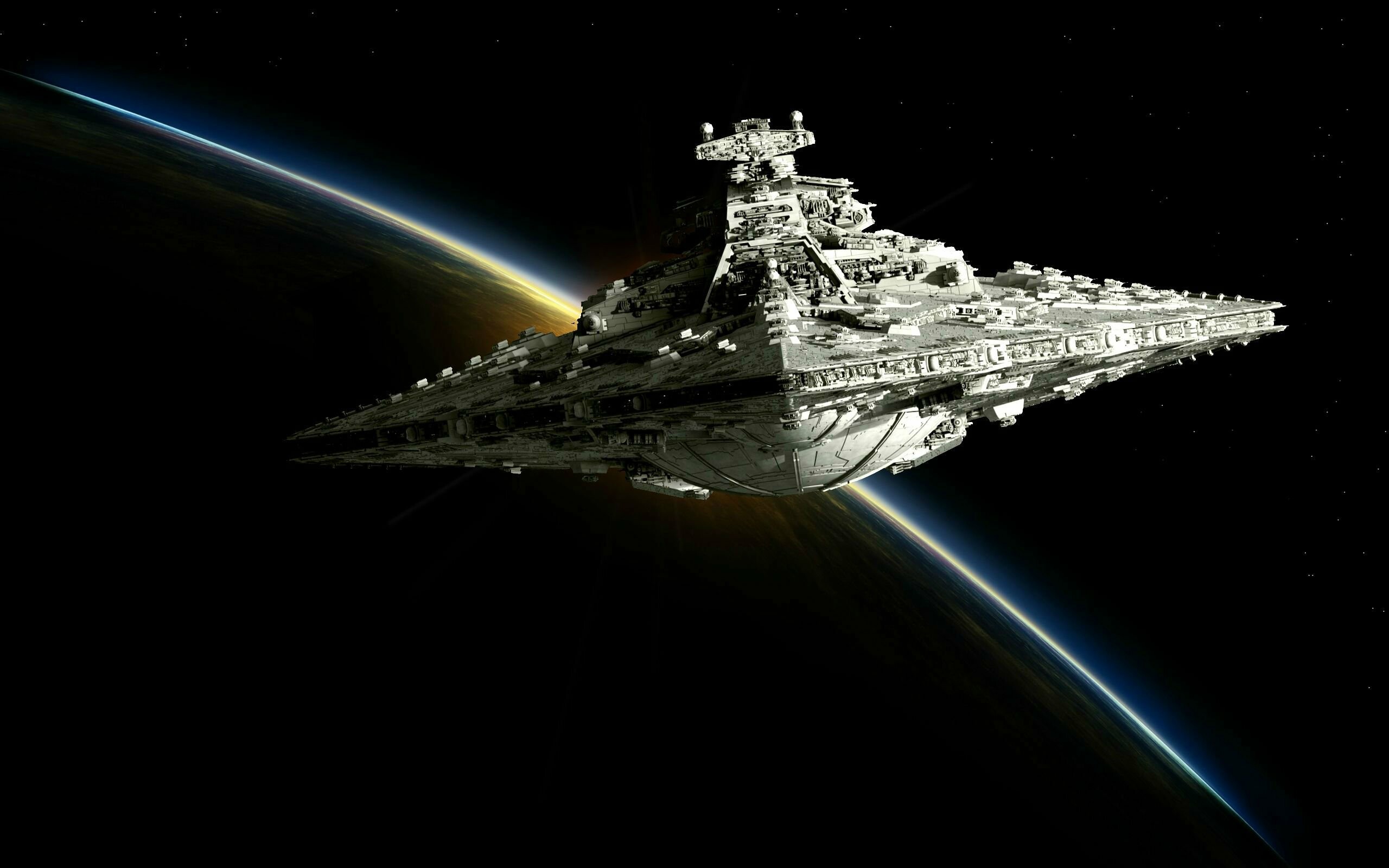 Star Wars star destroyer, Sci-fi space, Epic wallpaper, 2560x1600 HD Desktop