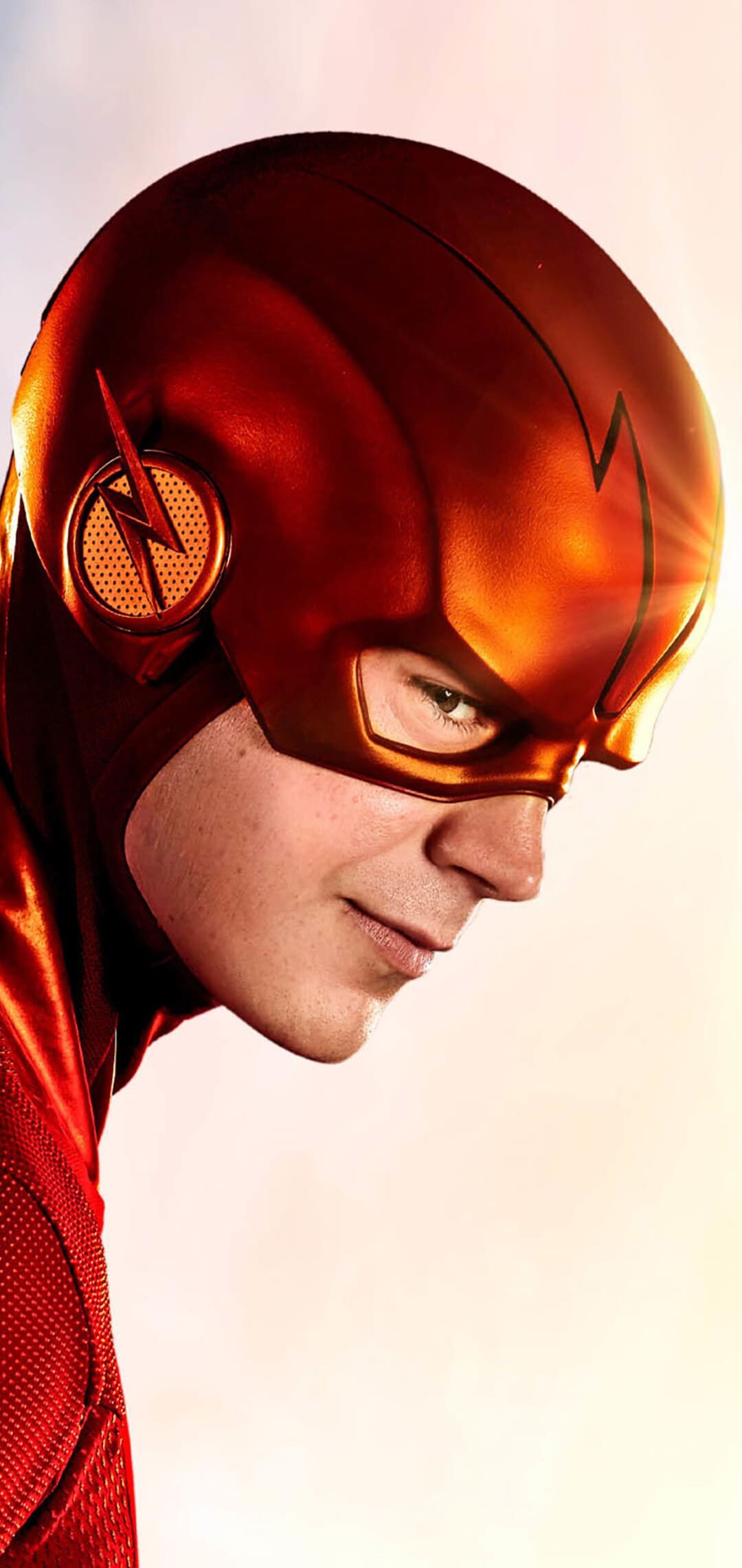 Flash (DC): Bartholomew Henry "Barry" Allen, Known by his alter ego. 1080x2280 HD Wallpaper.