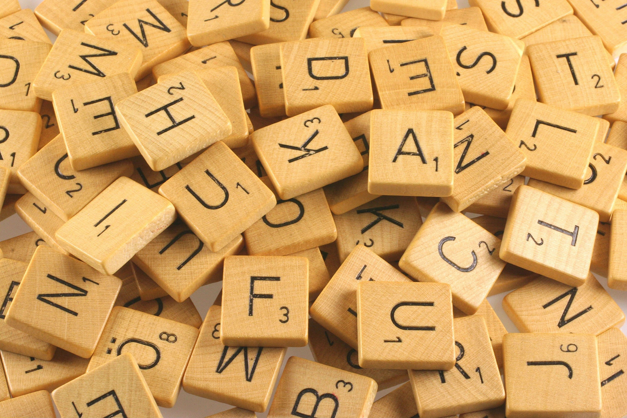 Scrabble: Letter tiles that form words in a game of American origin, Dictionary. 2000x1340 HD Wallpaper.