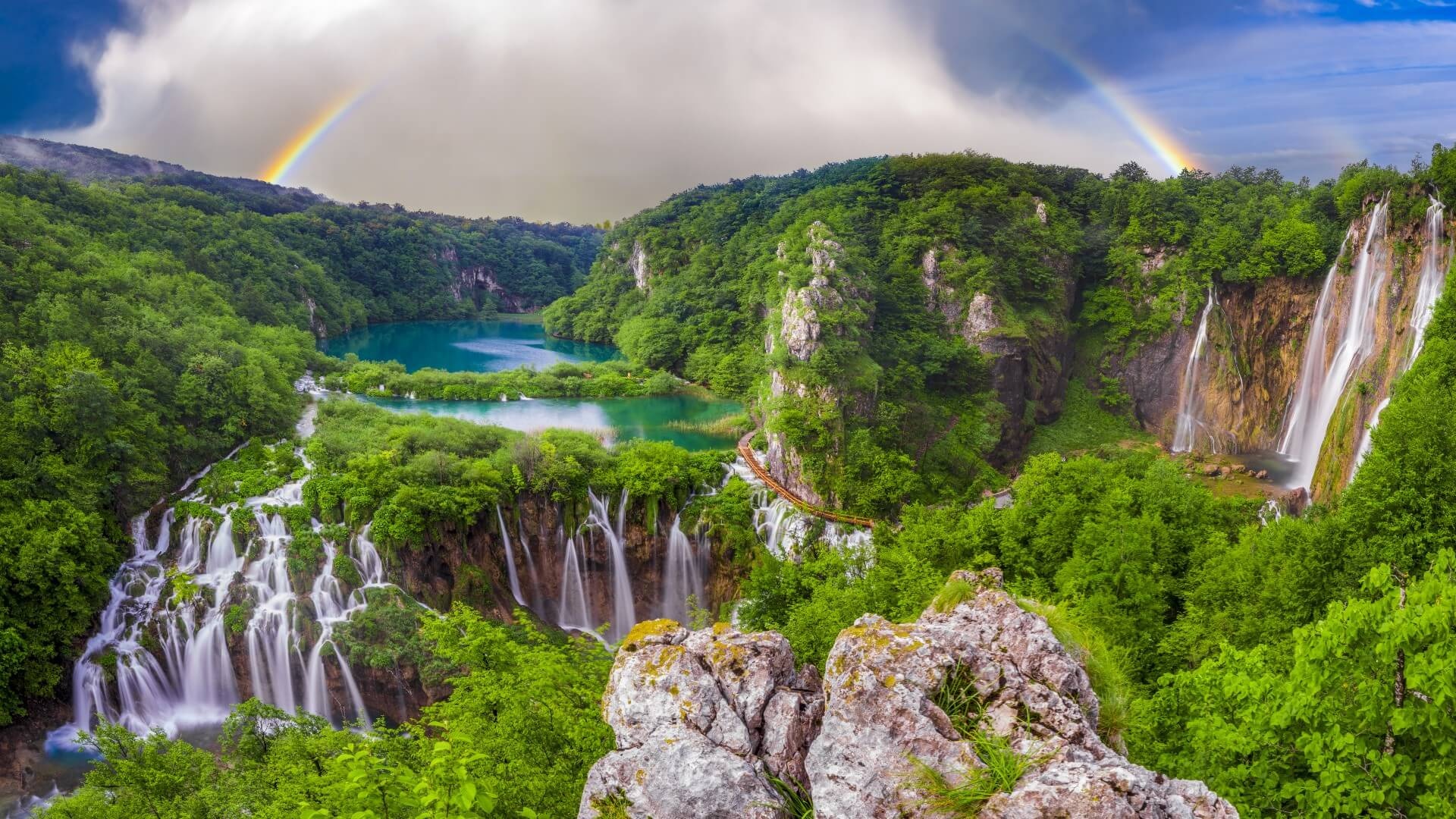 Plitvice Lakes National Park, Ticket authentication, Seamless planning, Unforgettable journey, 1920x1080 Full HD Desktop