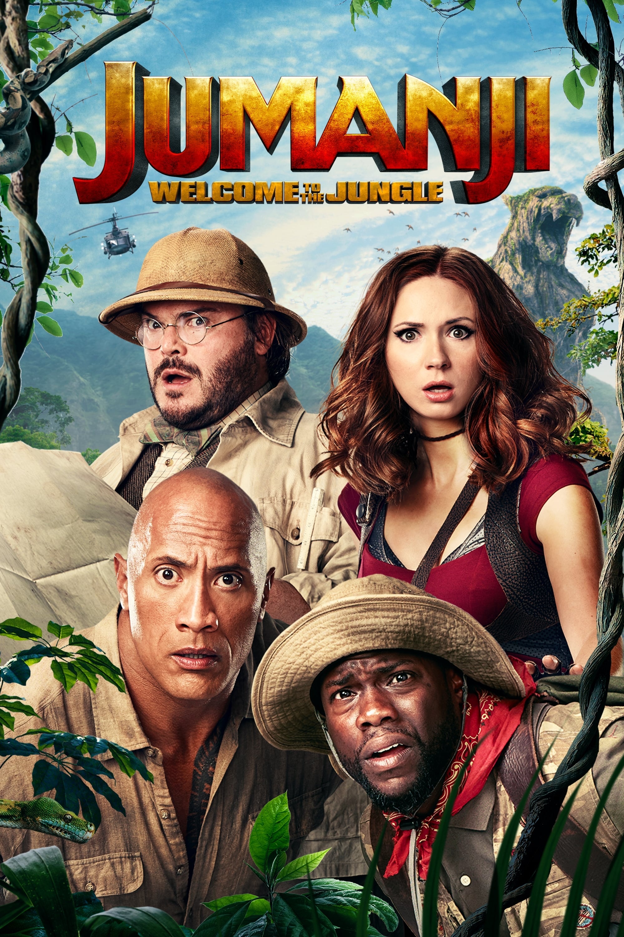 Jumanji: Welcome to the Jungle, Movie, posters, The Movie Database, 2000x3000 HD Phone