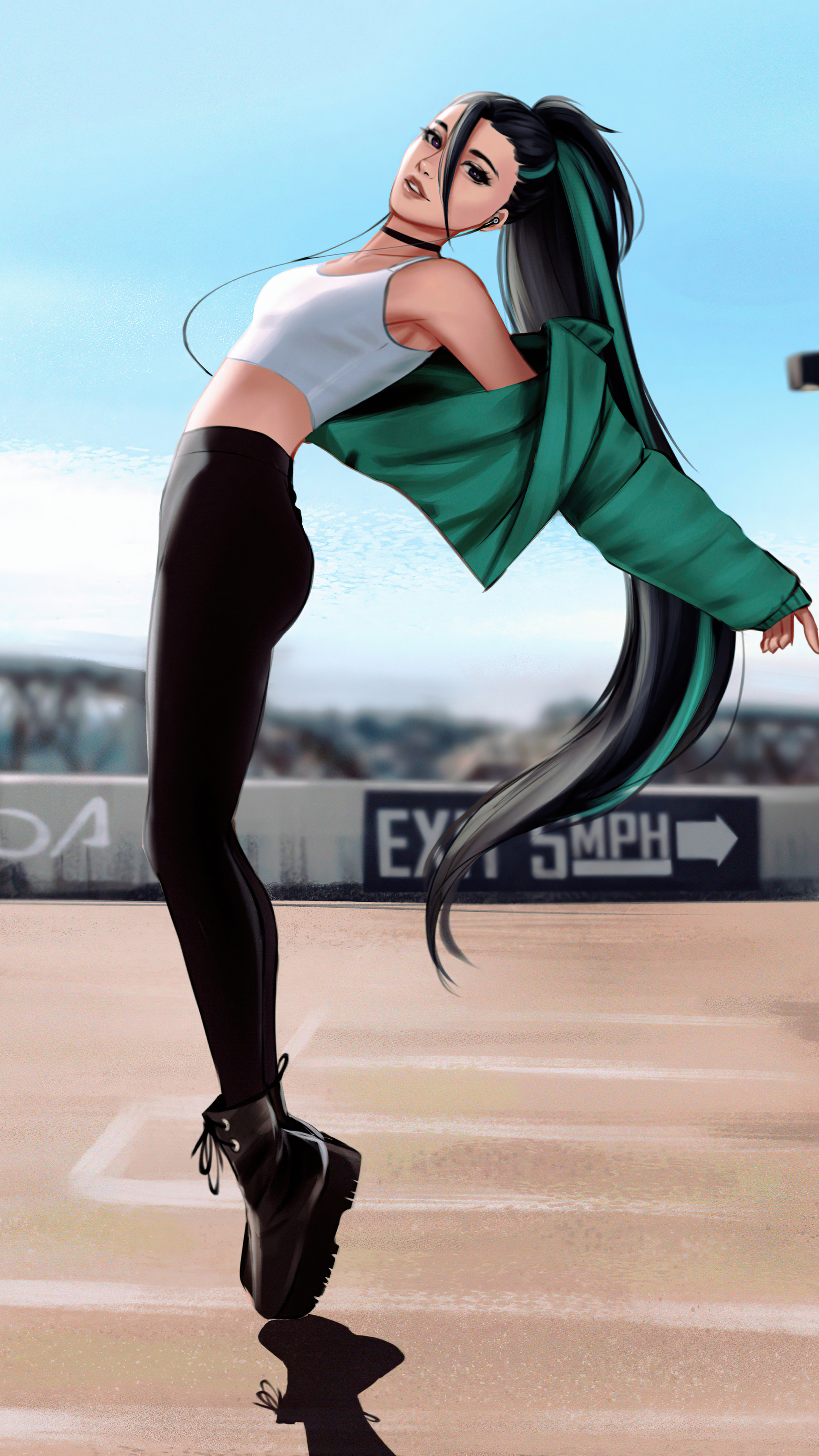 Kaisa dance skin, League of Legends character, Sony Xperia wallpapers, 5K resolution, 2160x3840 4K Handy