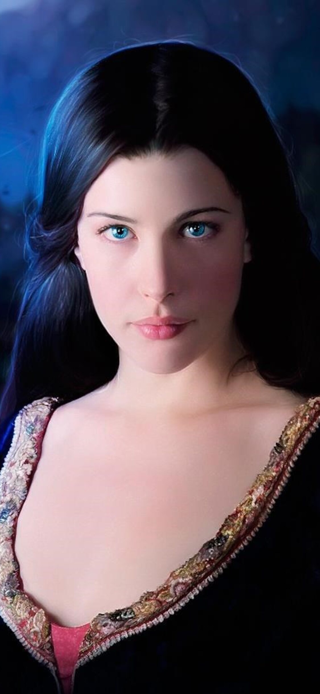 Liv Tyler as Arwen, Lord of the Rings, iPhone wallpaper, Beautiful and graceful, 1130x2440 HD Handy