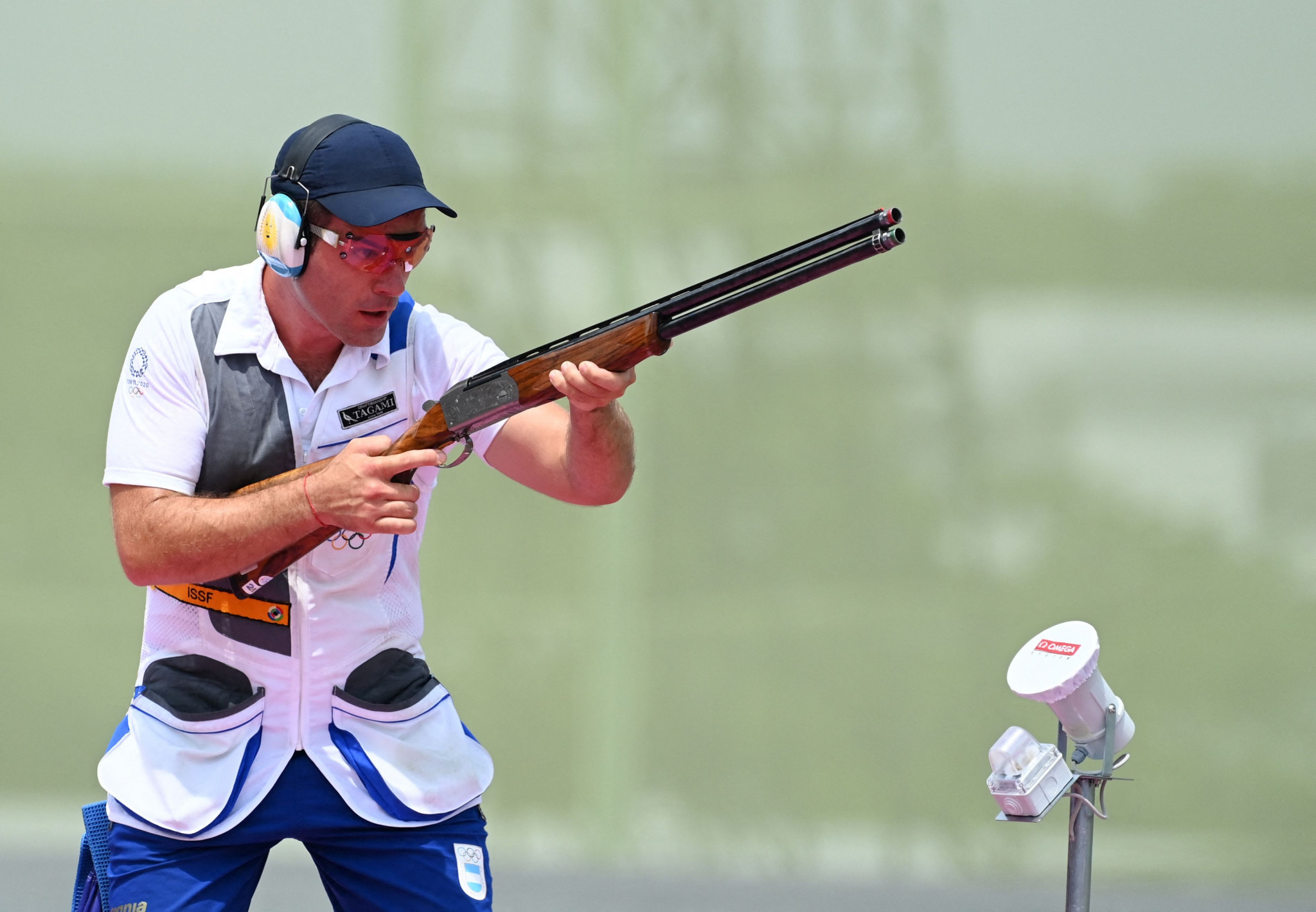 Skeet Shooting: Lucie Anastassiou, A French sports shooter, ISSF Shotgun World Cup in Lima participant. 2050x1420 HD Wallpaper.