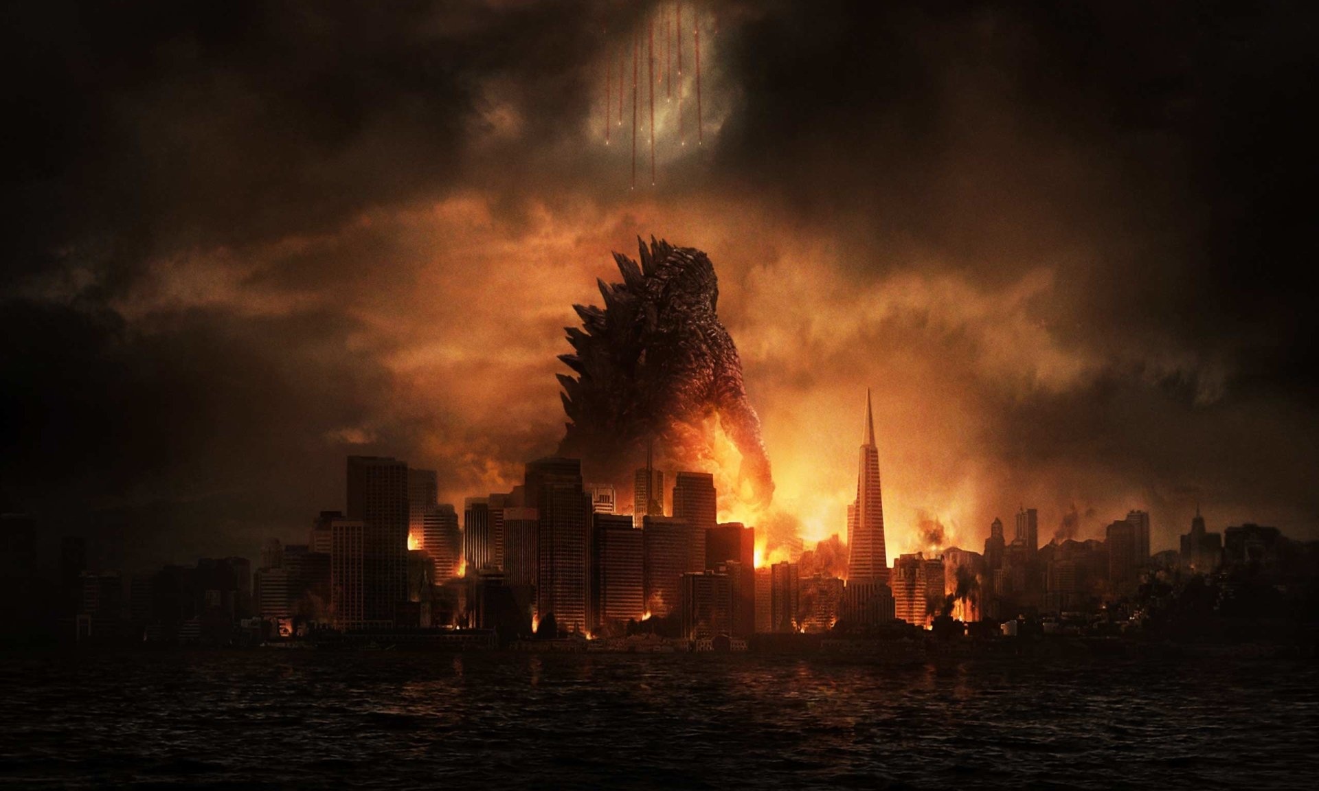 Godzilla: The Heisei series was followed by the Millennium series. 1920x1160 HD Background.
