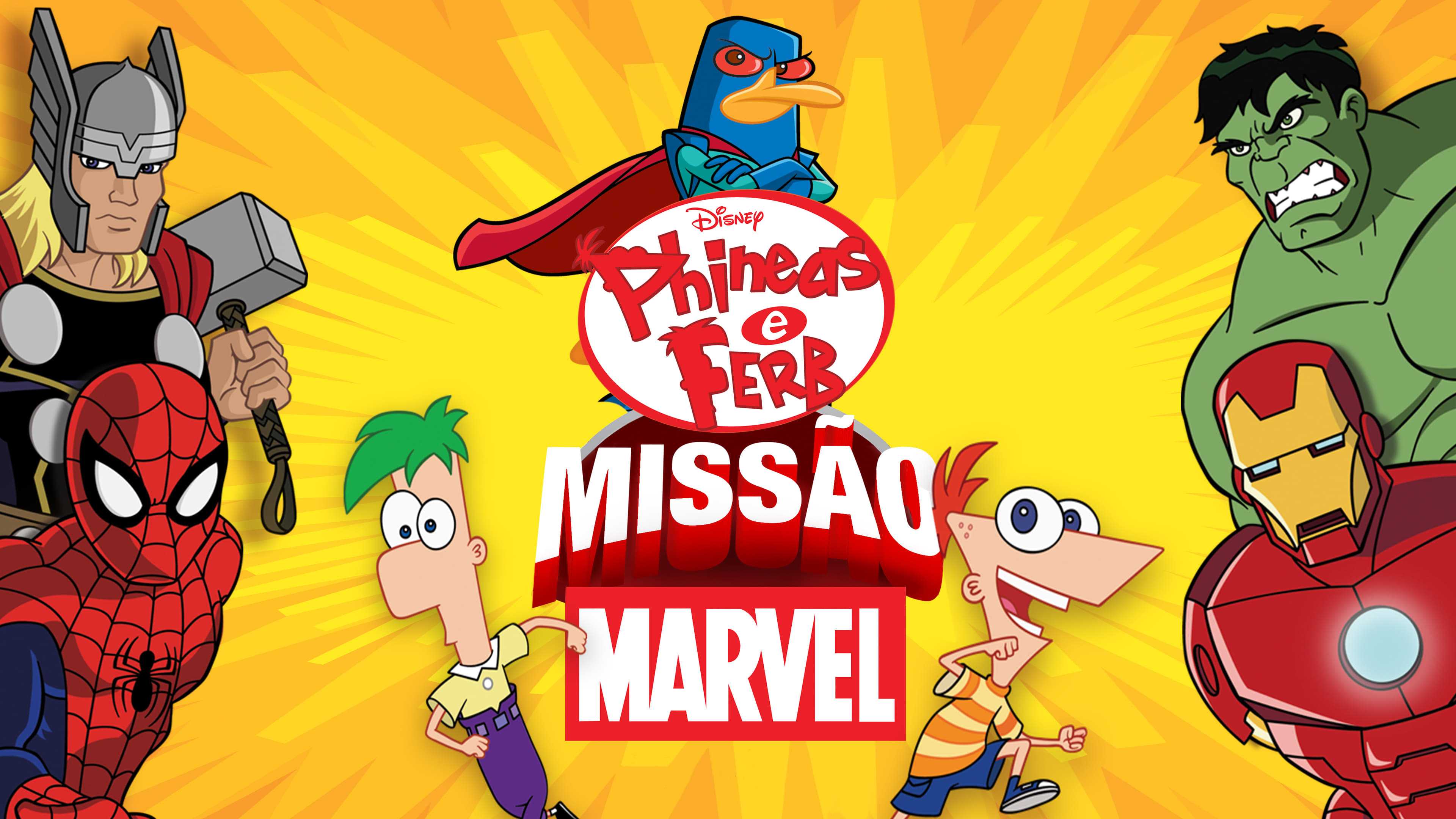 Phineas and Ferb, Mission Marvel, Movie 2013, Wallpapers & Posters, 3840x2160 4K Desktop