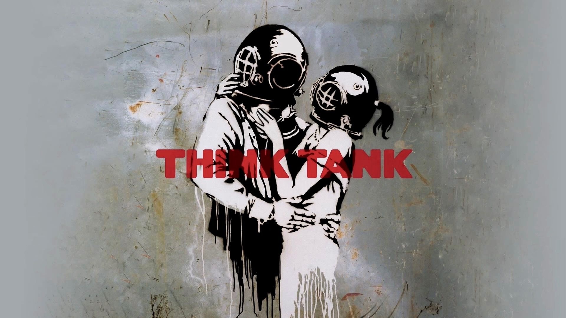 Think Tank album wallpaper, Blur band artwork, Song artists tribute, Creative expression, 1920x1080 Full HD Desktop