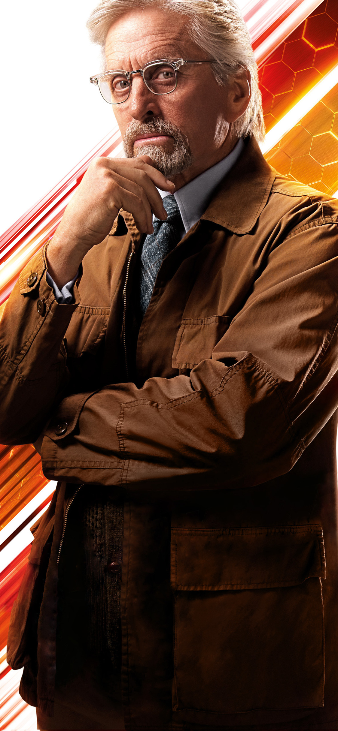 Michael Douglas, Ant-Man and The Wasp, iPhone wallpapers, Stunning images, 1130x2440 HD Phone