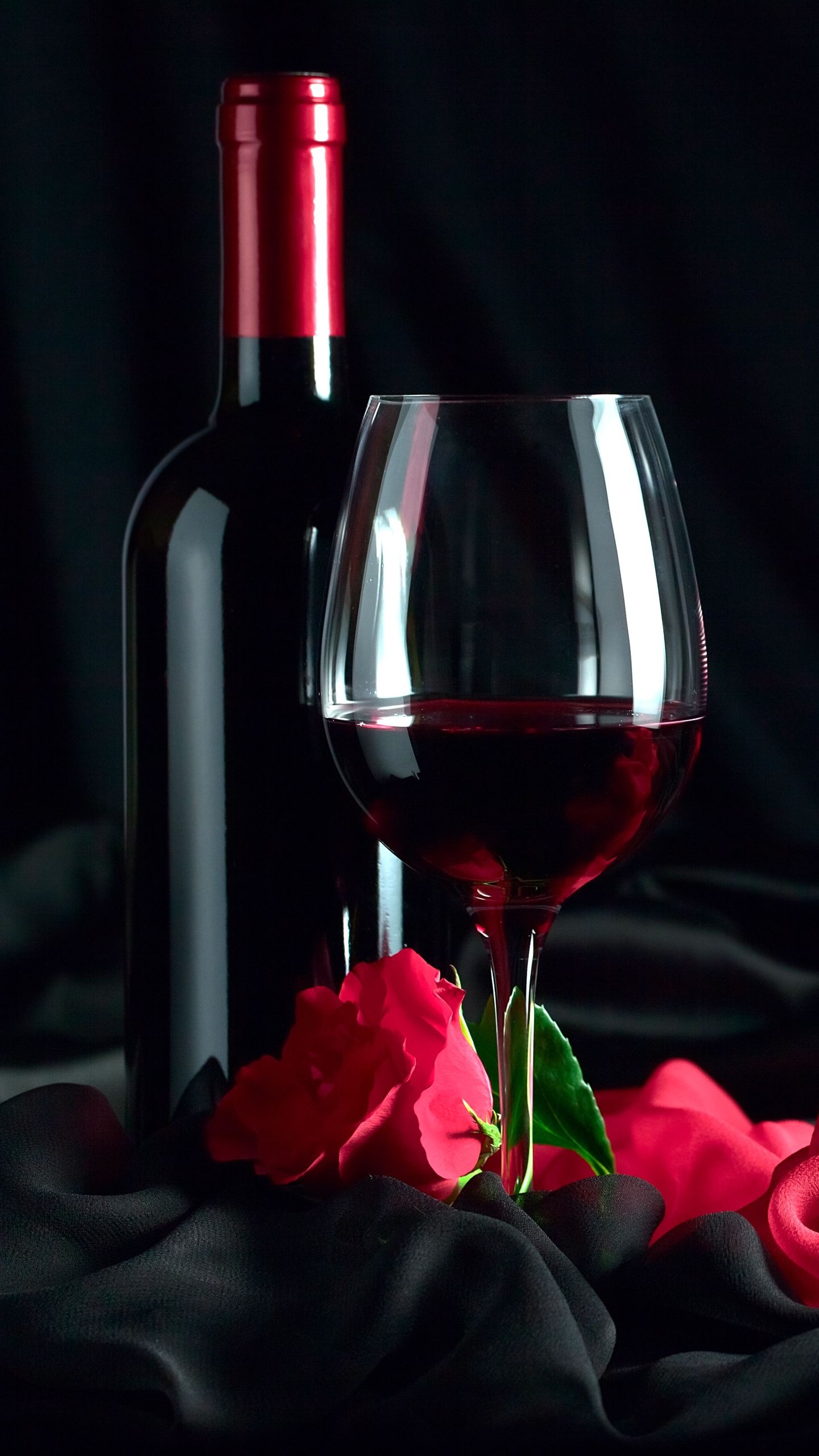 Mobile wallpaper, Wine-themed, On-the-go indulgence, Wine lovers, 1440x2560 HD Phone