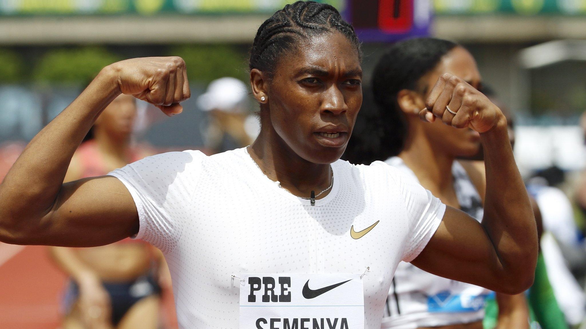 Caster Semenya, Exceptional runner, Victorious moments, Celebrated in sports, 2050x1160 HD Desktop