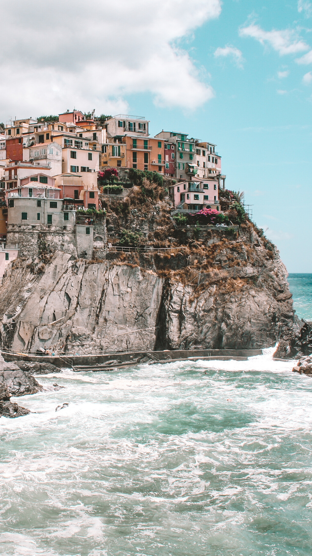 Cinque Terre, Travels, Manarola, iPhone Wallpaper, 1080x1920 Full HD Handy